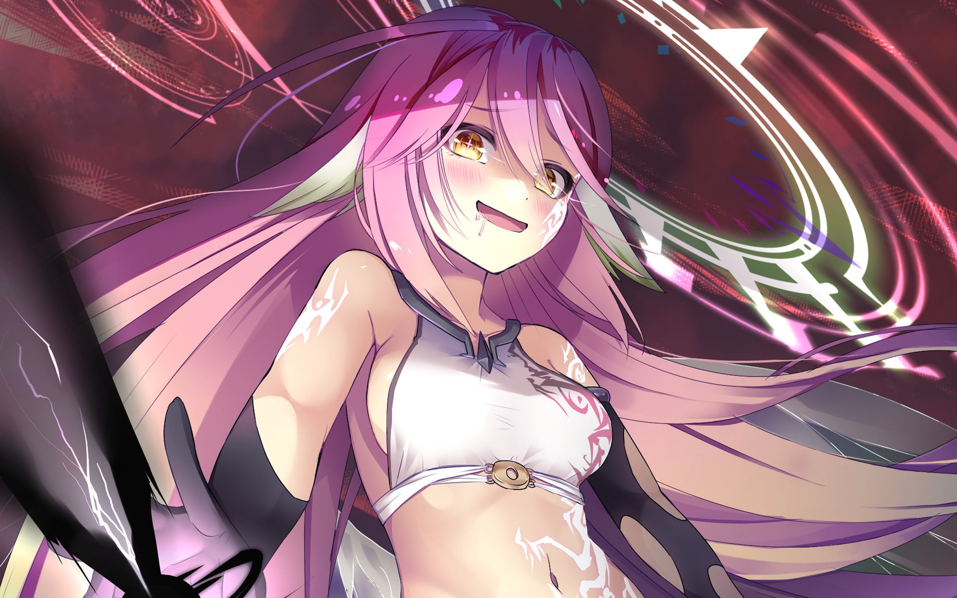 Anime, 1080P, Jibril (No Game No Life), No Game No Life, HD Wallpaper