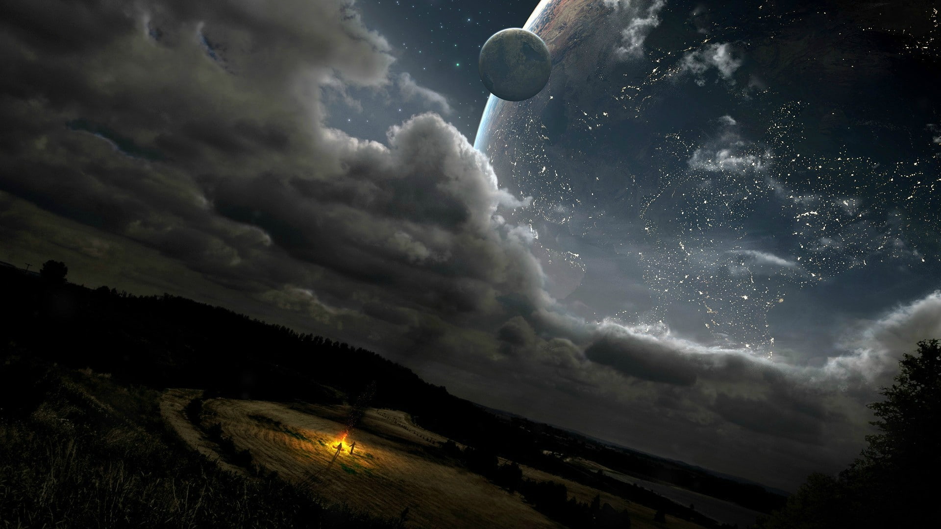 photo manipulation, 1080P, HD Wallpaper