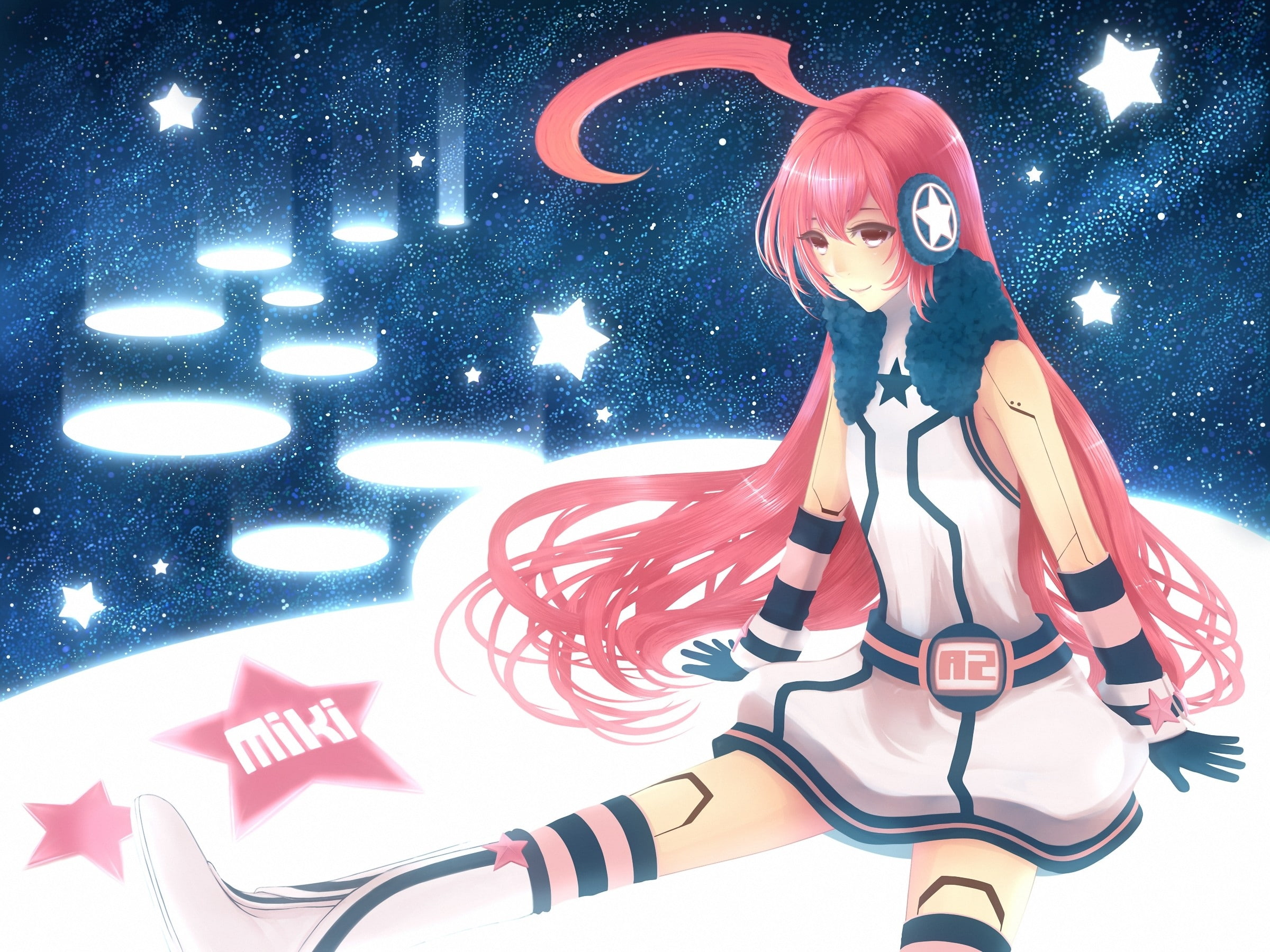 girl, anime girl, 1080P, summer, gundam, Lacus Clyne, fun, art, anime, gundam seed, cagalli, cagalli yula athha, seed, hd, HD Wallpaper