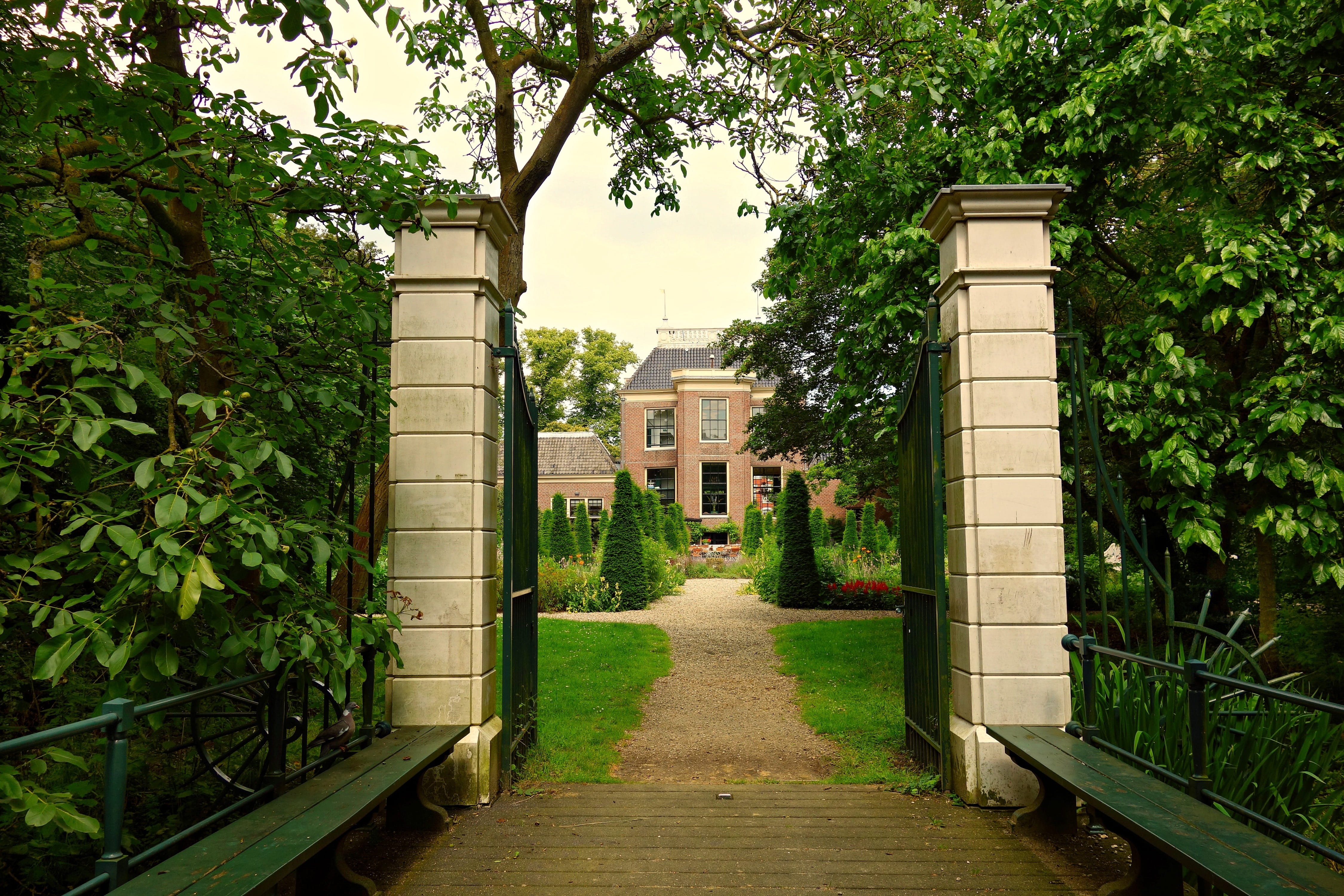 17Th Century, manor, park, Estate, europe, residential district, front or back yard, architecture And Buildings, the way forward, building exterior, Manor, HD Wallpaper