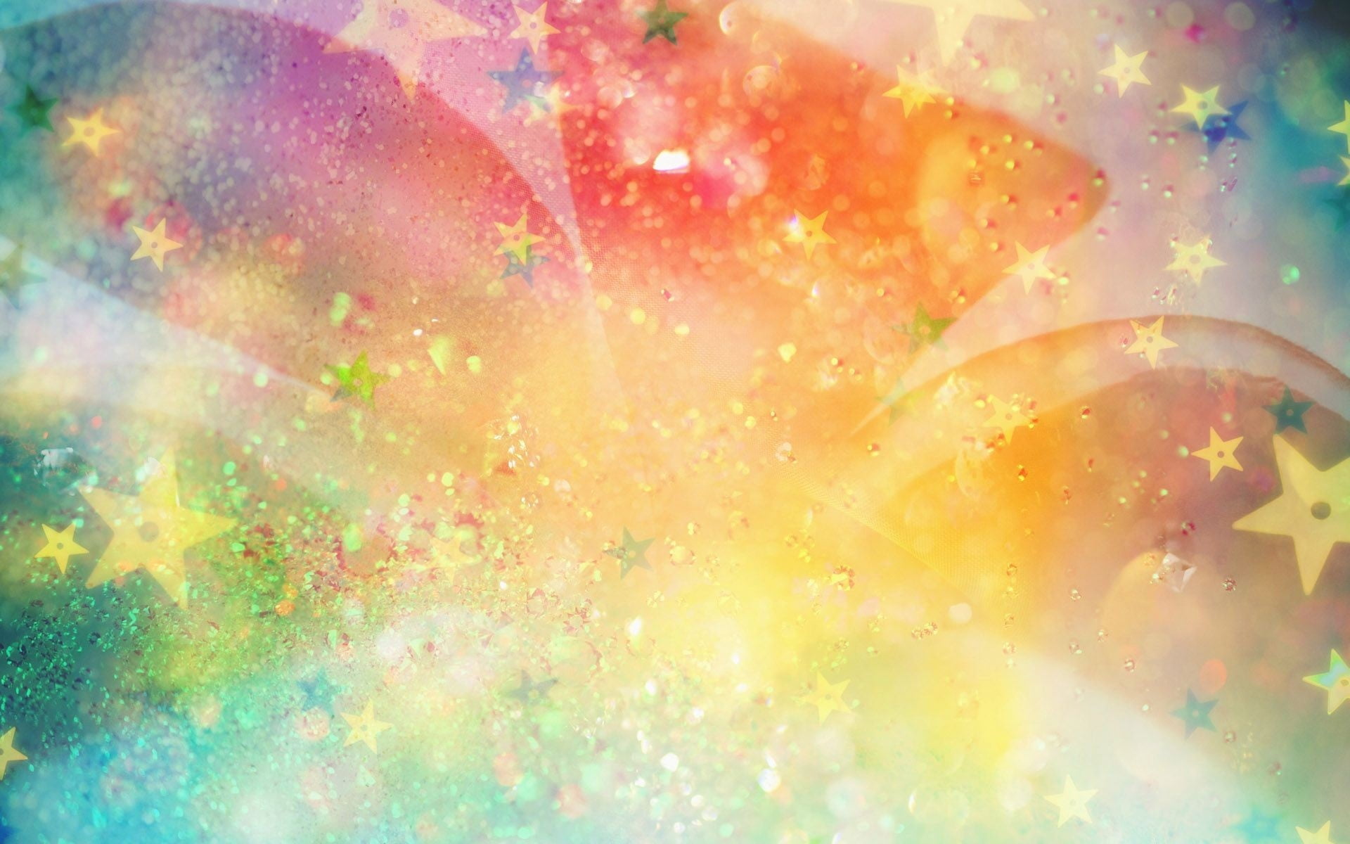 art, glitter, spotted, abstract backgrounds, illustration, bright, outdoors, no people, colors, color Image, blue, water, glowing, textured effect, motion, HD Wallpaper