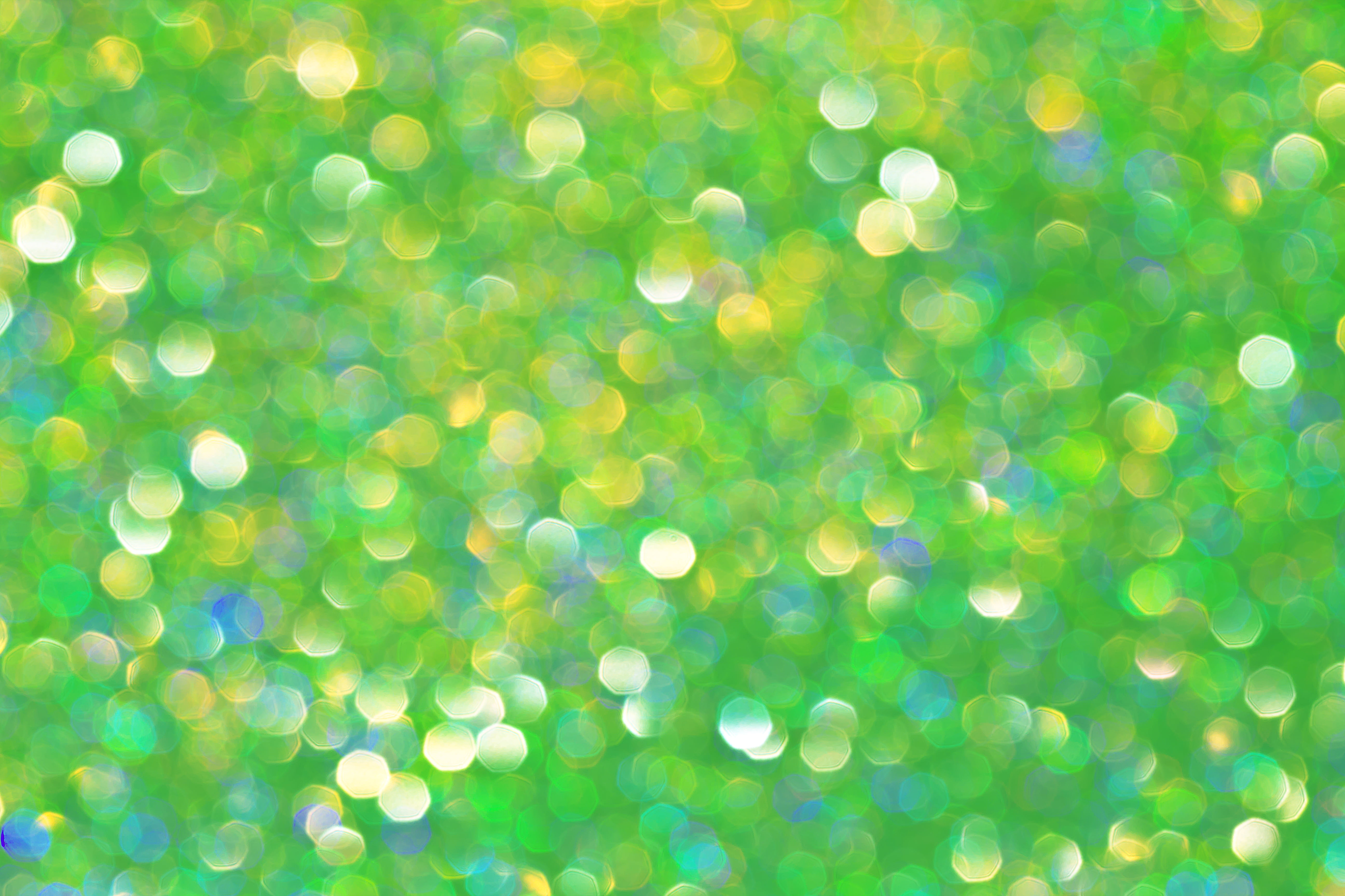 textured effect, vibrant color, circle, defocused, abstract, celebration event, light - natural phenomenon, bokeh, green, blue, celebration, new years eve, HD Wallpaper