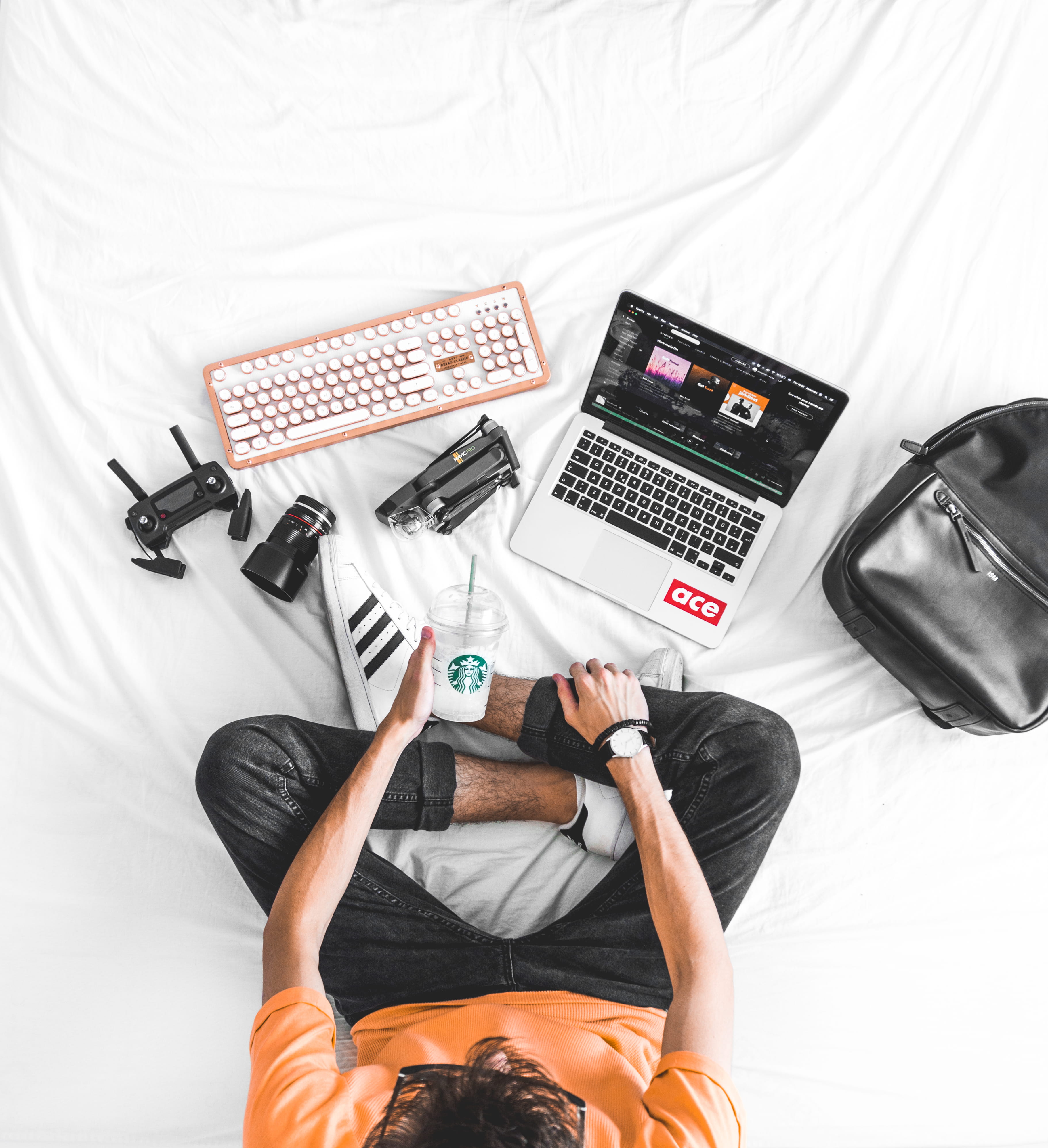 people, gear, software, equipment, brand, adult, male, fashion, telephone, smart Phone, coffee, technology, directly Above, young Adult, business, internet, Phone HD Wallpaper