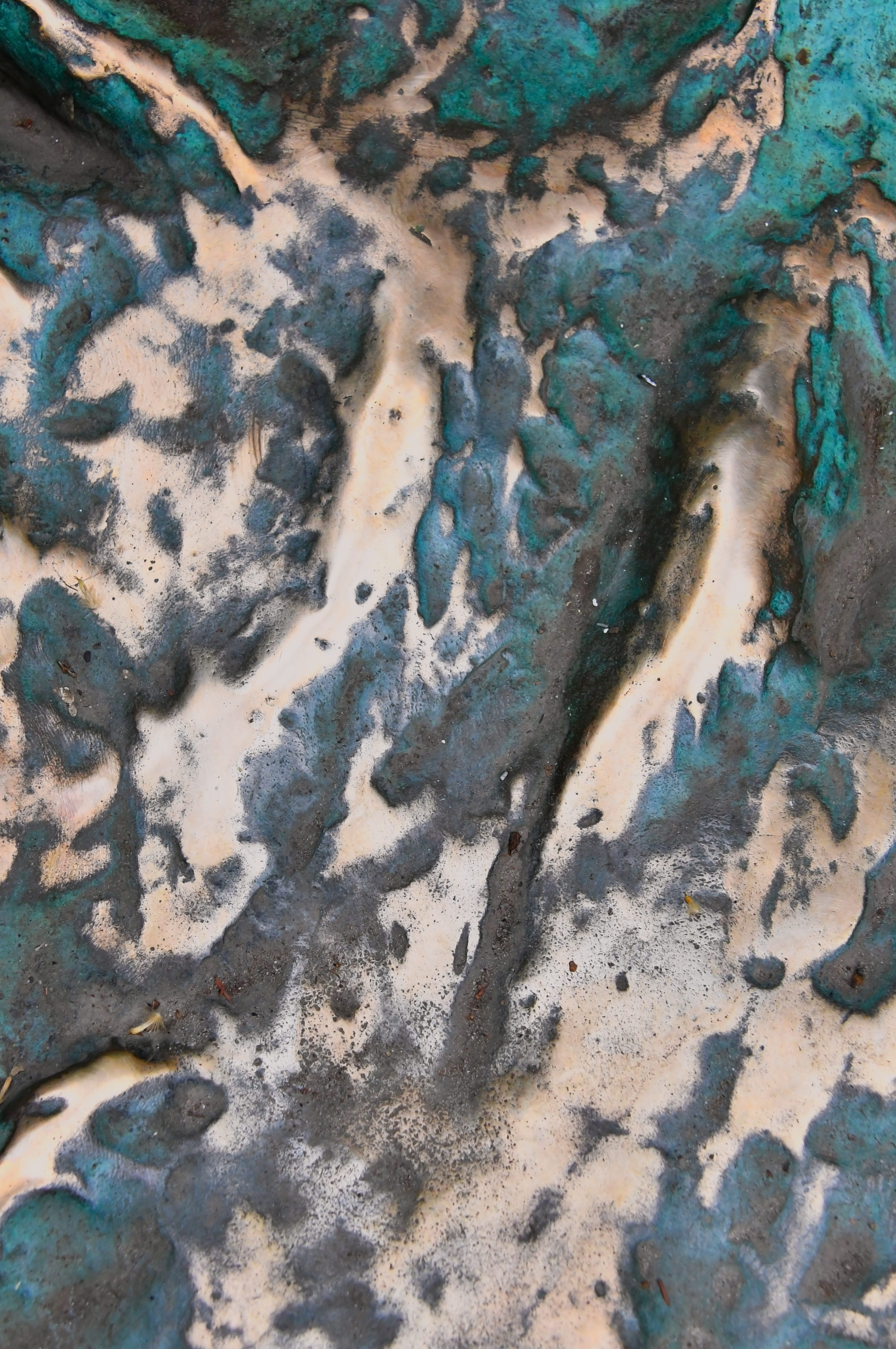 pattern, aggression, close-up, no people, sand, full frame, backgrounds, day, patina, environment, green, paint, high angle view, abstract, gold, water, Phone HD Wallpaper