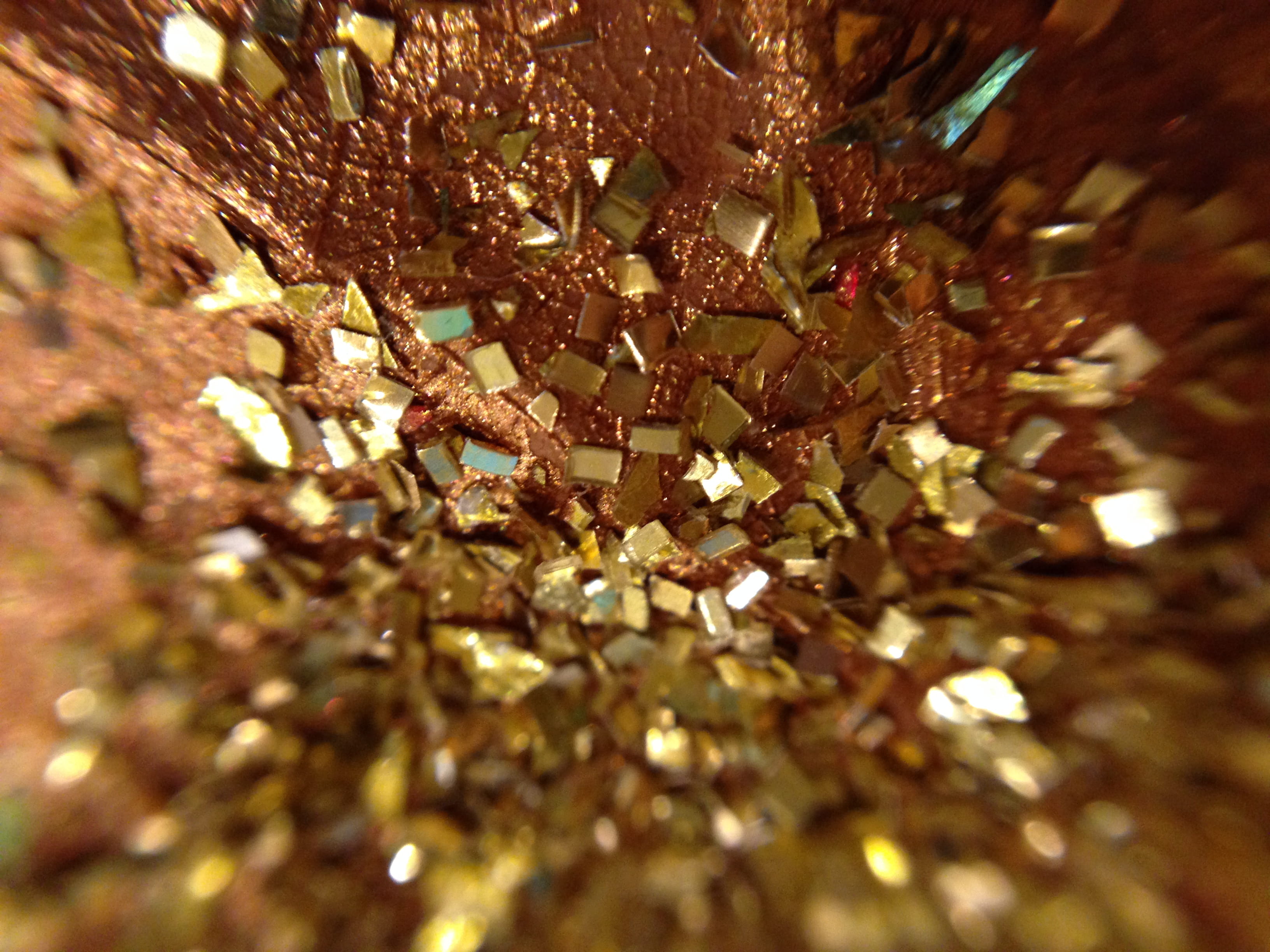 bronze, glitter, macro, pattern, indoors, abundance, stone - object, day, solid, brown, shine, nature, food and drink, close-up, shiny, high angle view, HD Wallpaper