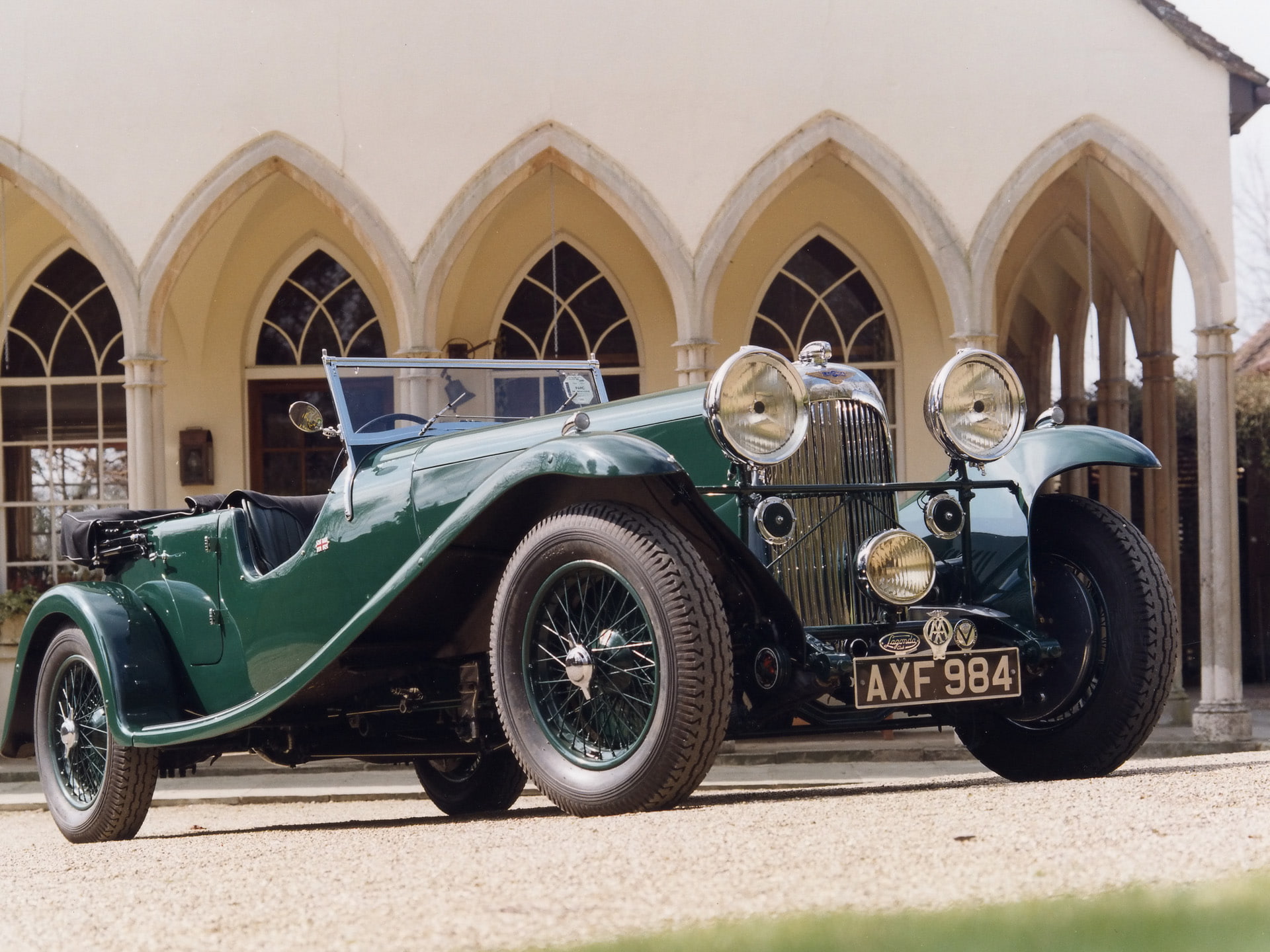 tourer, lagonda, retro, 1080P, m45, 1934, HD Wallpaper