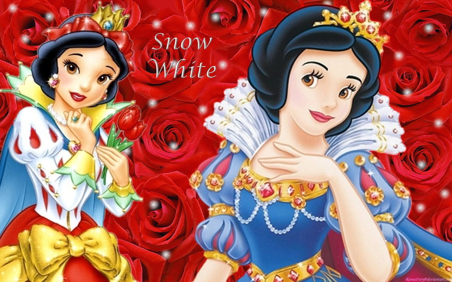 statue, celebration, creativity, clothing, red, multi colored, indoors, sculpture, craft, chinese new year, snow white and the seven dwarfs, 720P, stage, HD Wallpaper