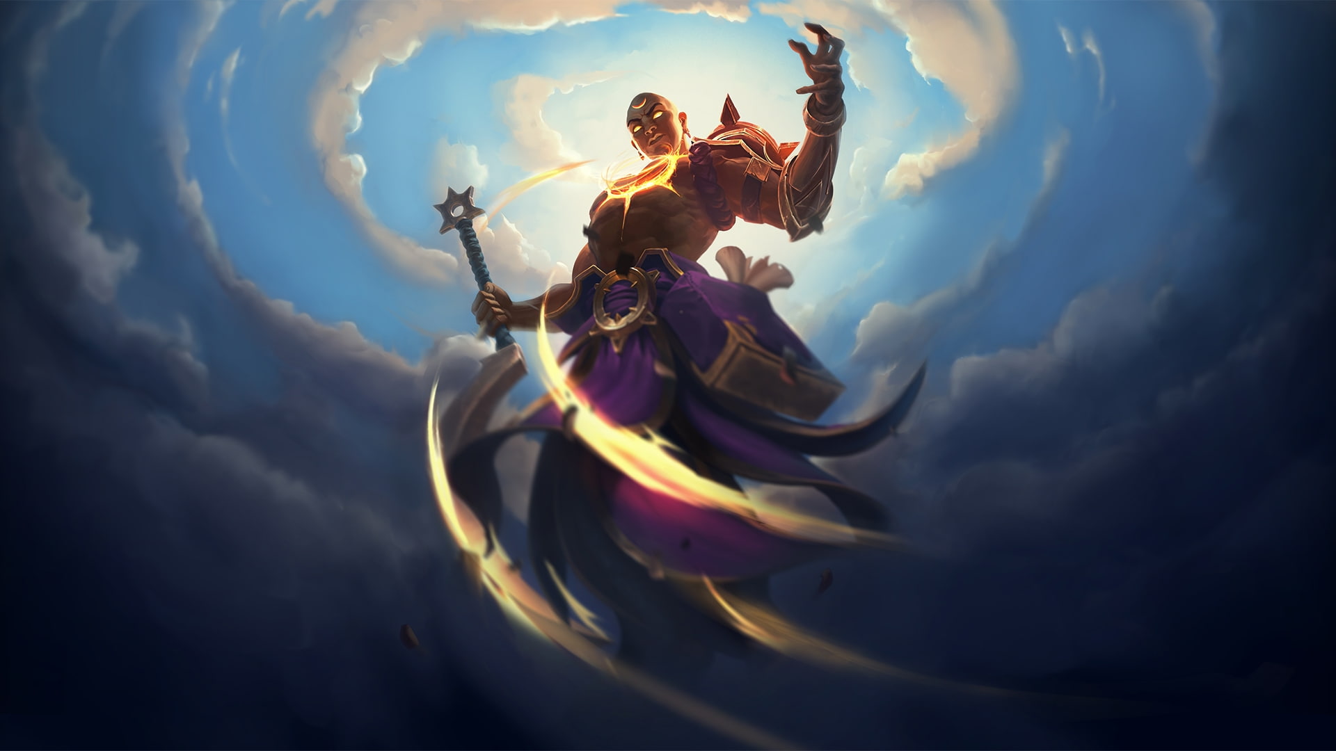 Games, 1080P, battlerite, clouds, artwork, sword, sirius, champion, HD Wallpaper