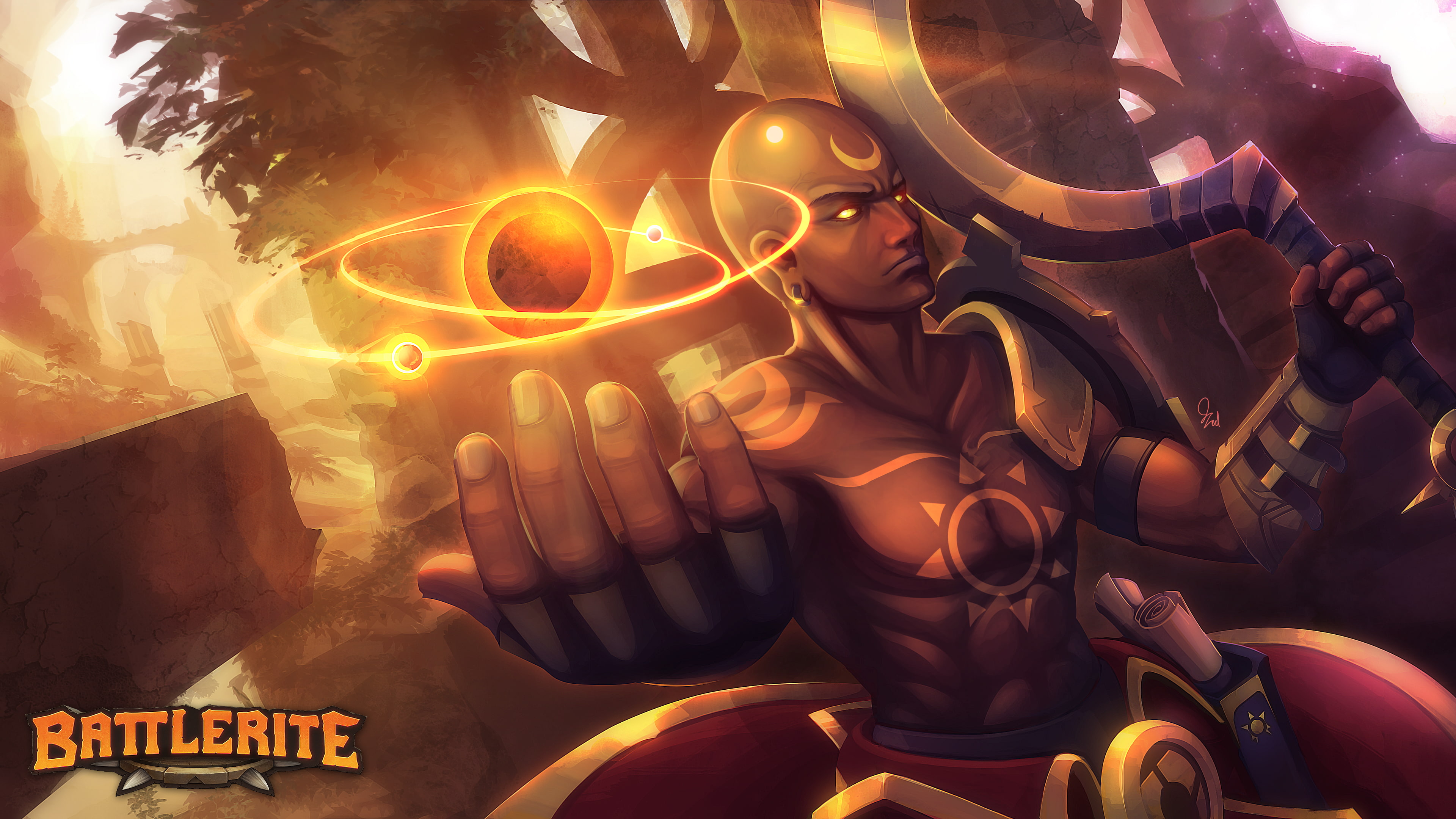 Battlerite, 4K, video games, Sirius (Battlerite), HD Wallpaper