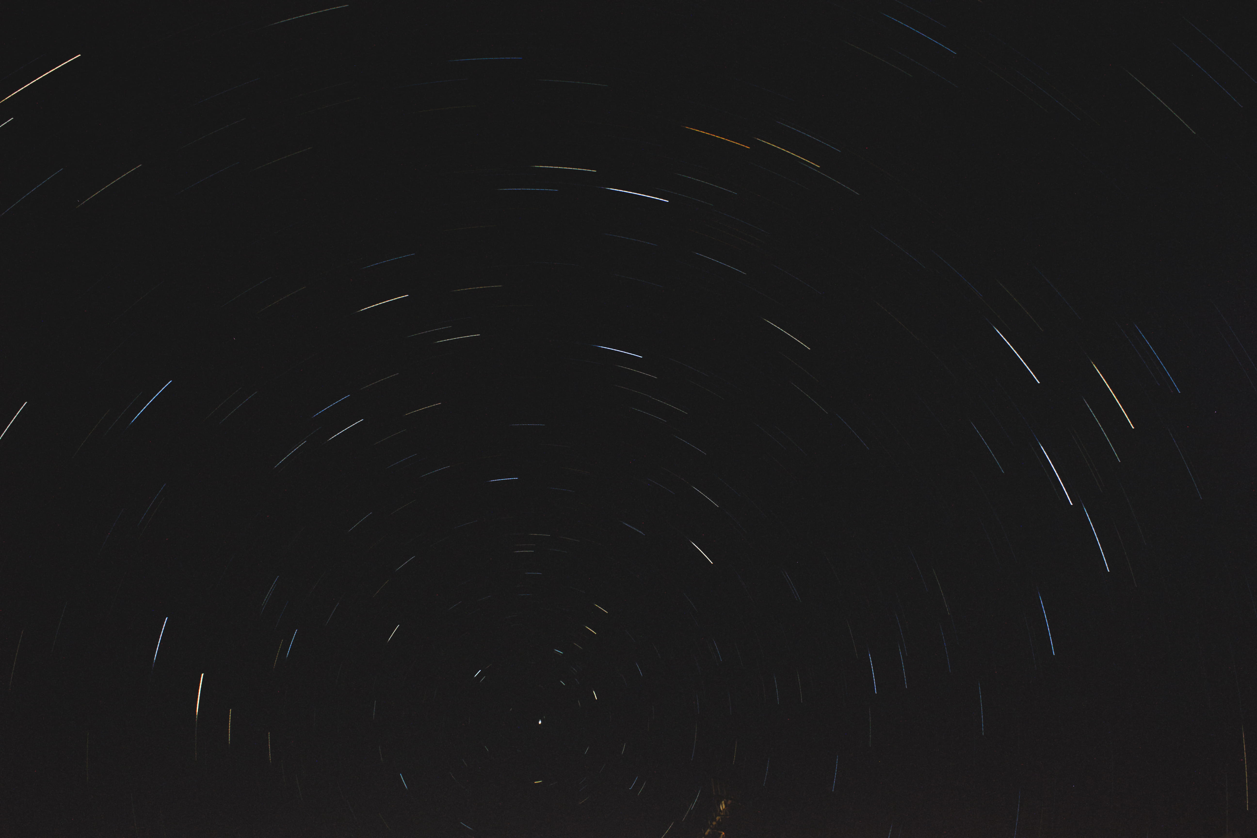 backgrounds, pole star, shiny, image stack, light trail, pattern, vector, 5K, colour, astrophotography, dark, abstract, photographic Effects, north star, HD Wallpaper