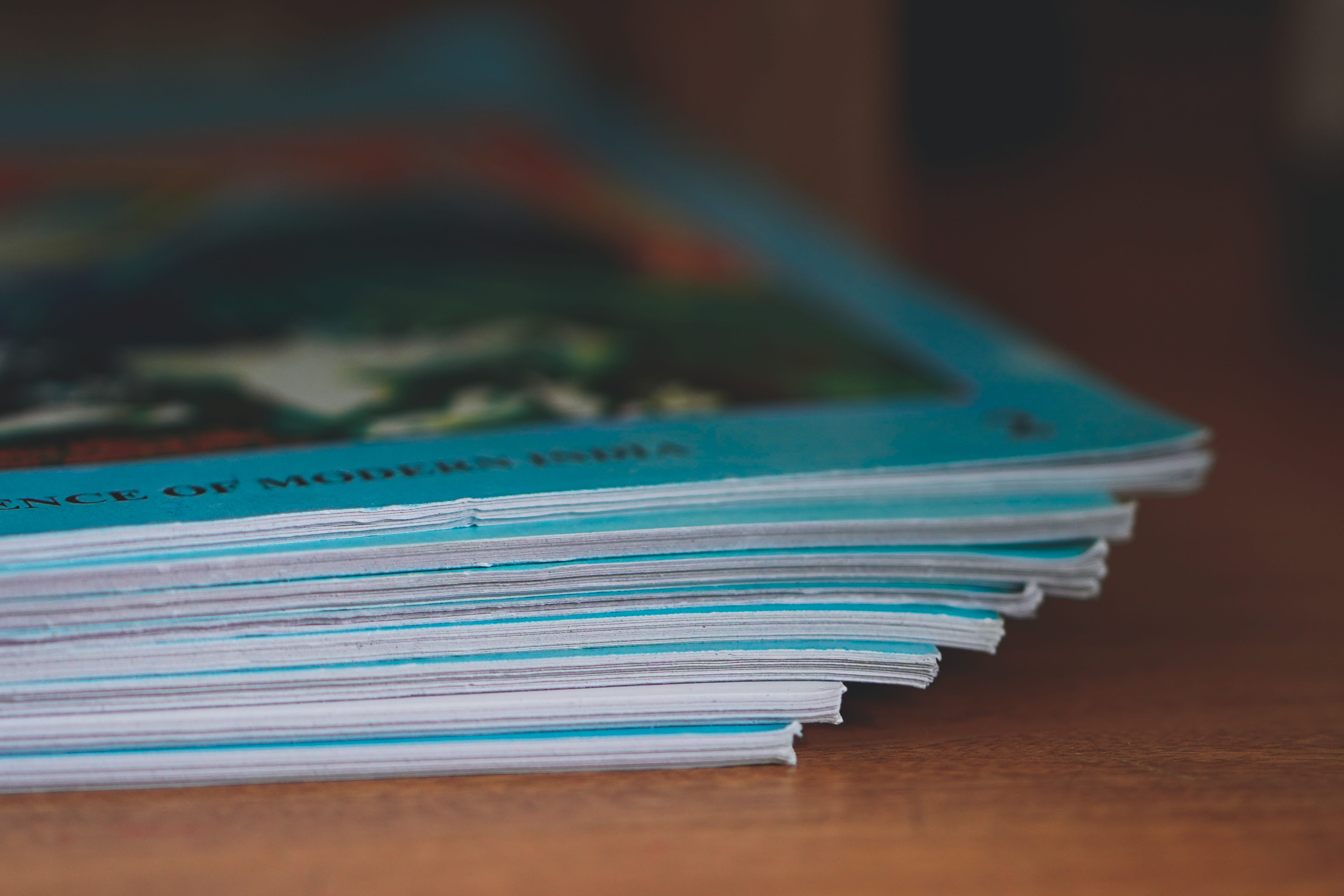 pushing, magazine - publication, publication, connection, communication, selective focus, wood - material, blue, man made, still life, old, fashion, the media, HD Wallpaper