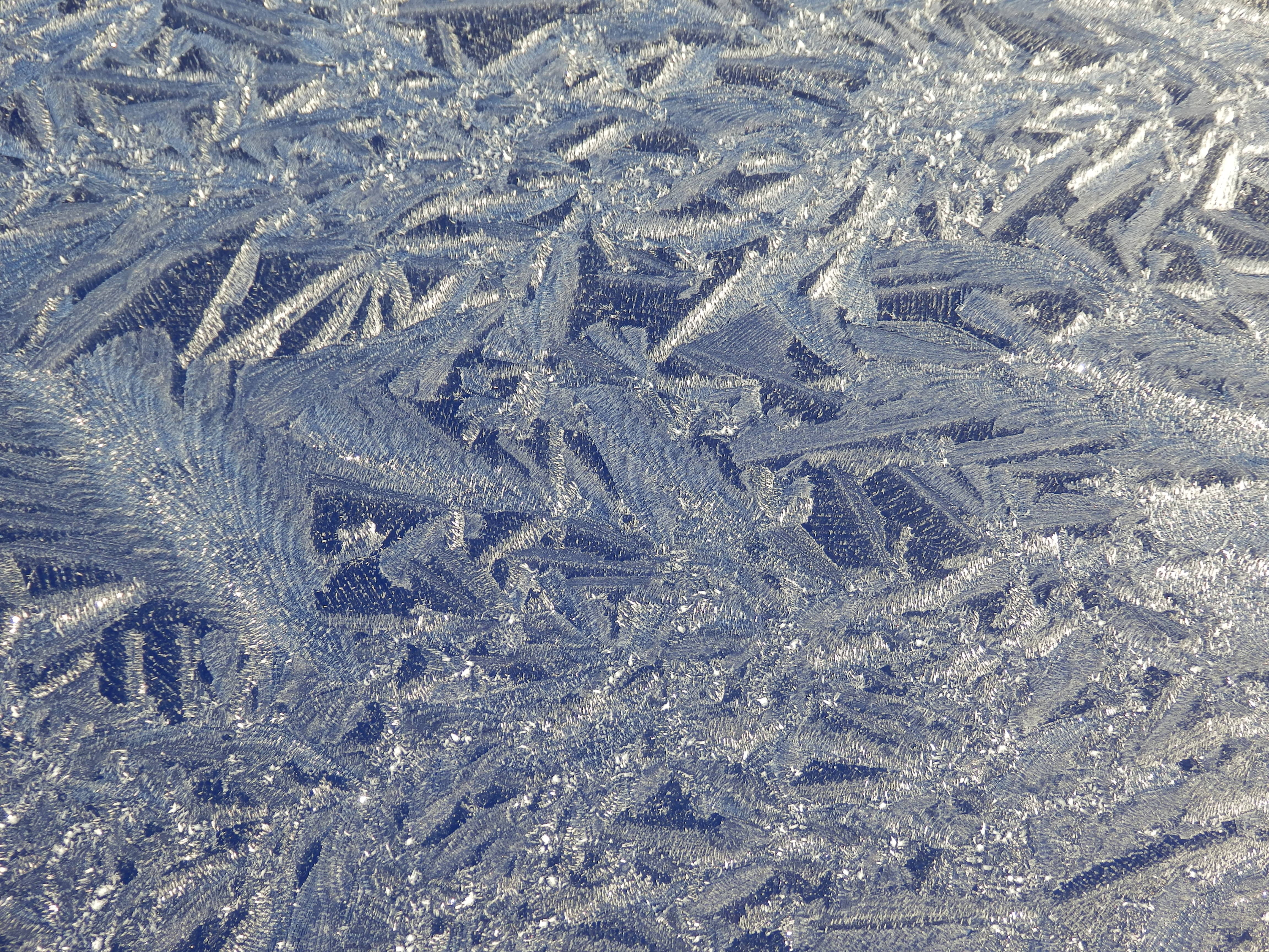 pattern, snowing, point, full frame, high angle view, 4K, crystal, design, jack frost, clear, backgrounds, no people, triangle, winter, cold temperature, HD Wallpaper