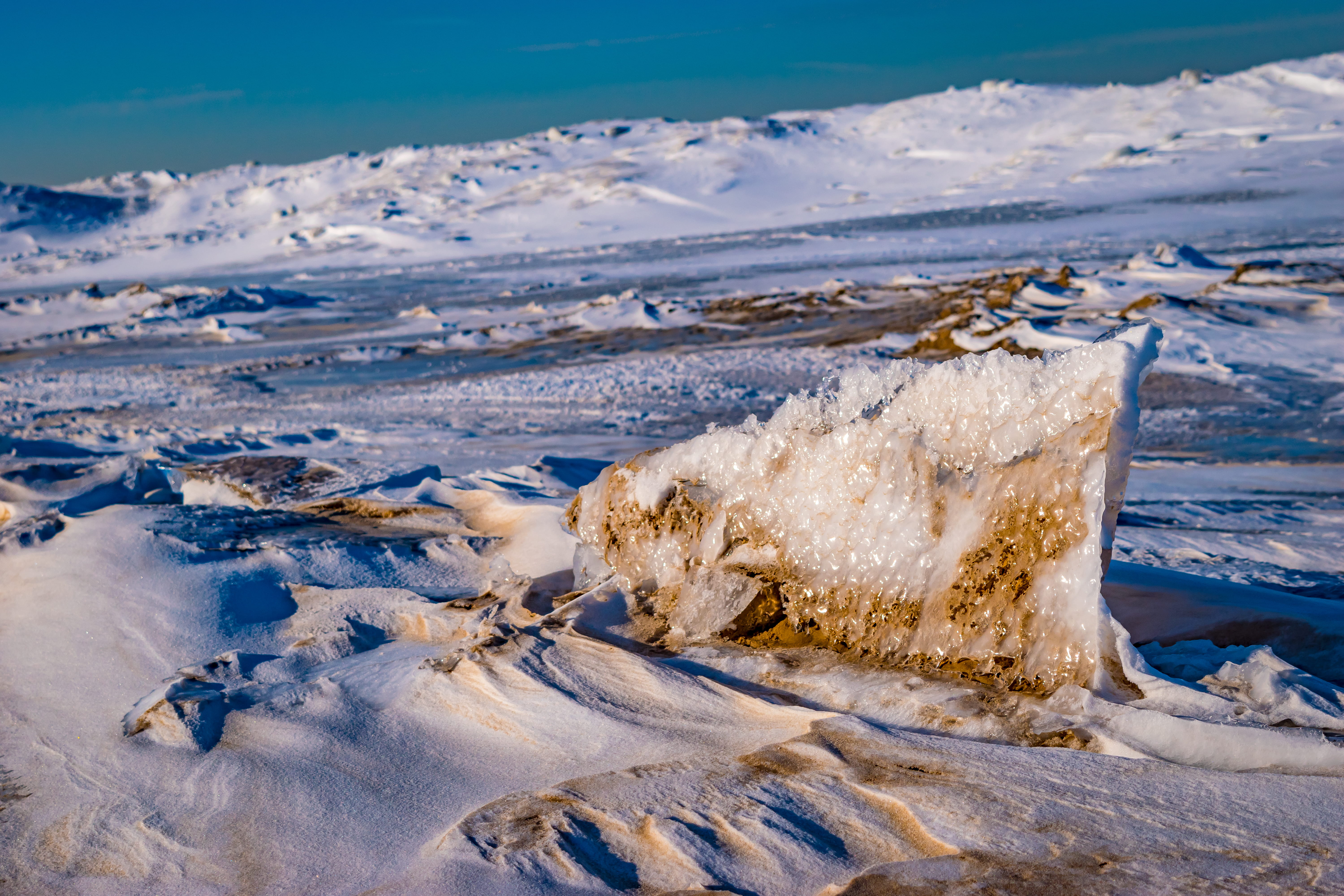 landscape, abstract, united states, beauty in nature, tranquility, winter, mountains, gary, sand, sea, land, 5K, beach, no people, scenics - nature, shapes, HD Wallpaper