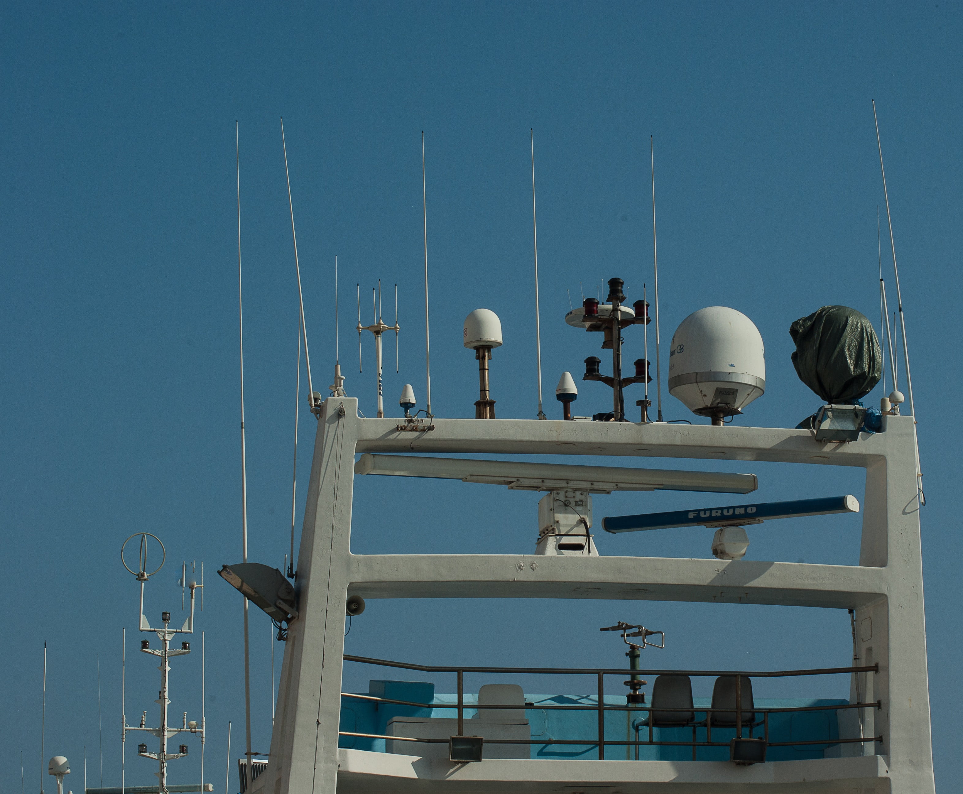 clear sky, architecture, connection, telecommunications equipment, outdoors, blue, antenna - aerial, no people, day, global communications, antennas, nature, HD Wallpaper