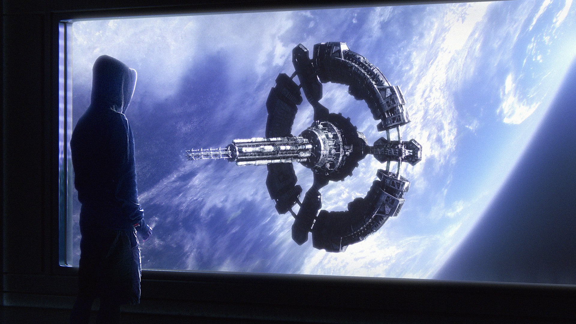 space station, water, exploration, people, unrecognizable person, space, day, standing, sky, low angle view, two people, window, technology, indoors, women, HD Wallpaper