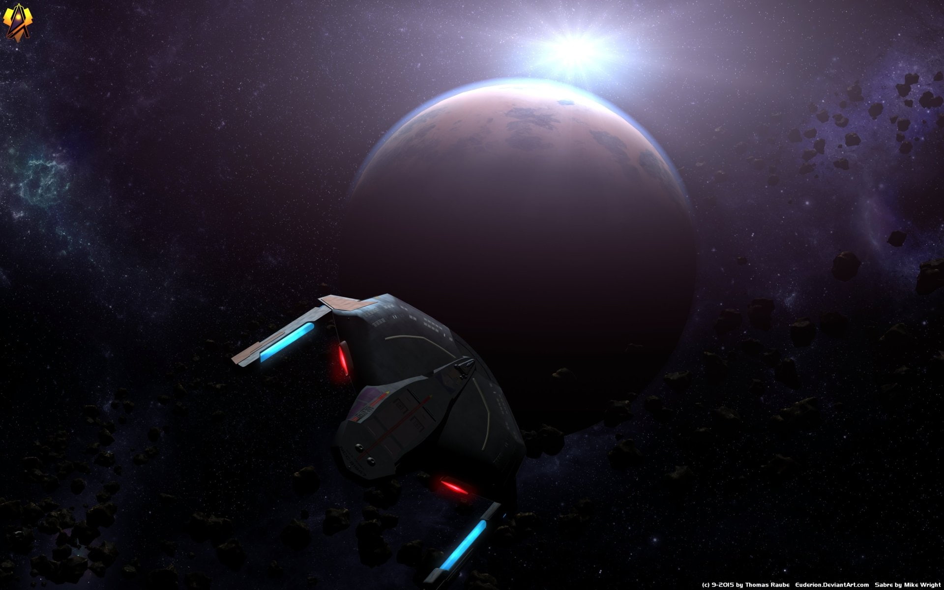 1080P, Star Trek: Deep Space Nine, Star Trek, Starship, HD Wallpaper