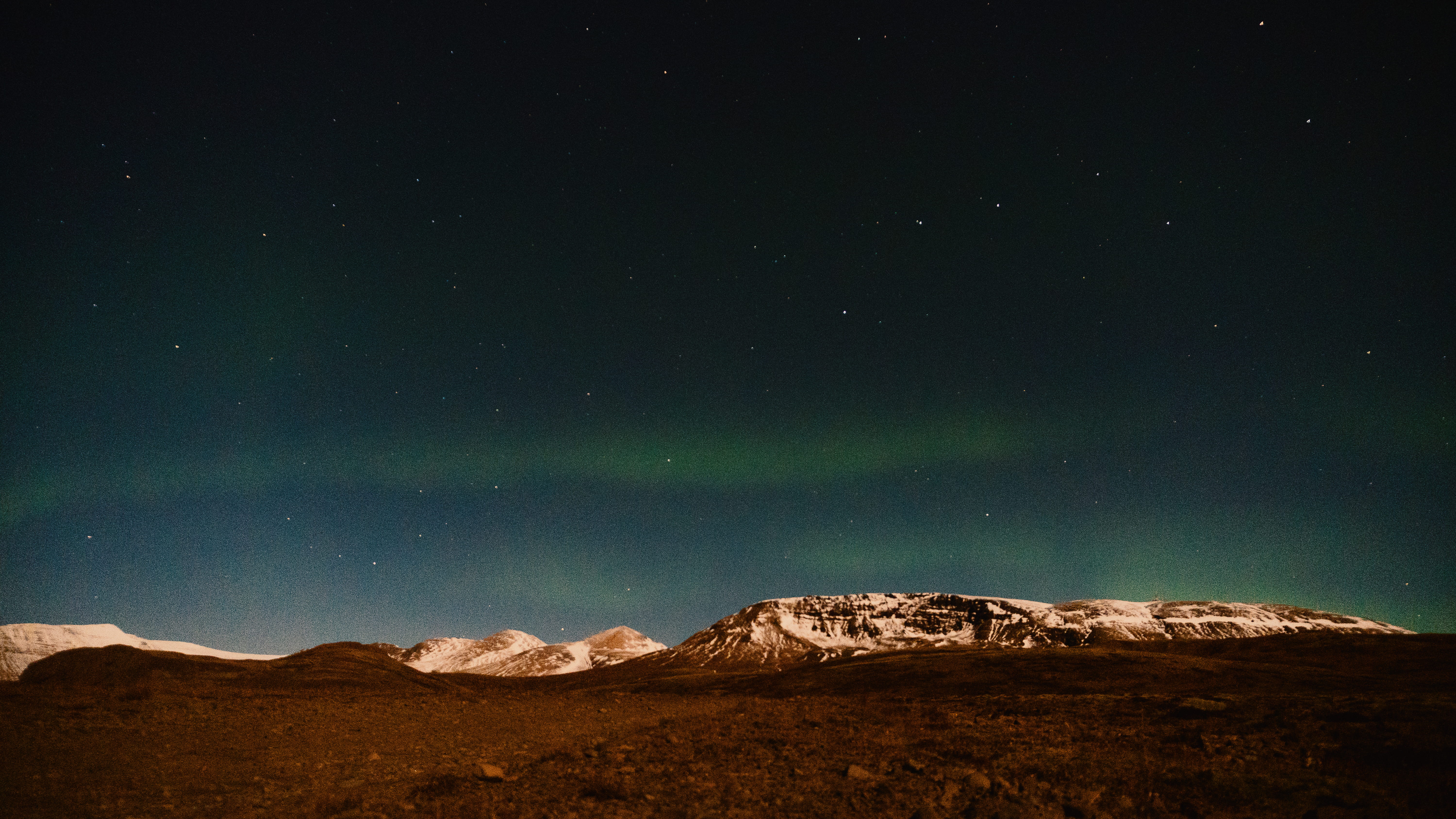 phenomenon, galaxy, sky, aurora, space and astronomy, space, aurora boreal, night, distant, cold, style, road, travel, landscape, no people, idyllic, rock, HD Wallpaper