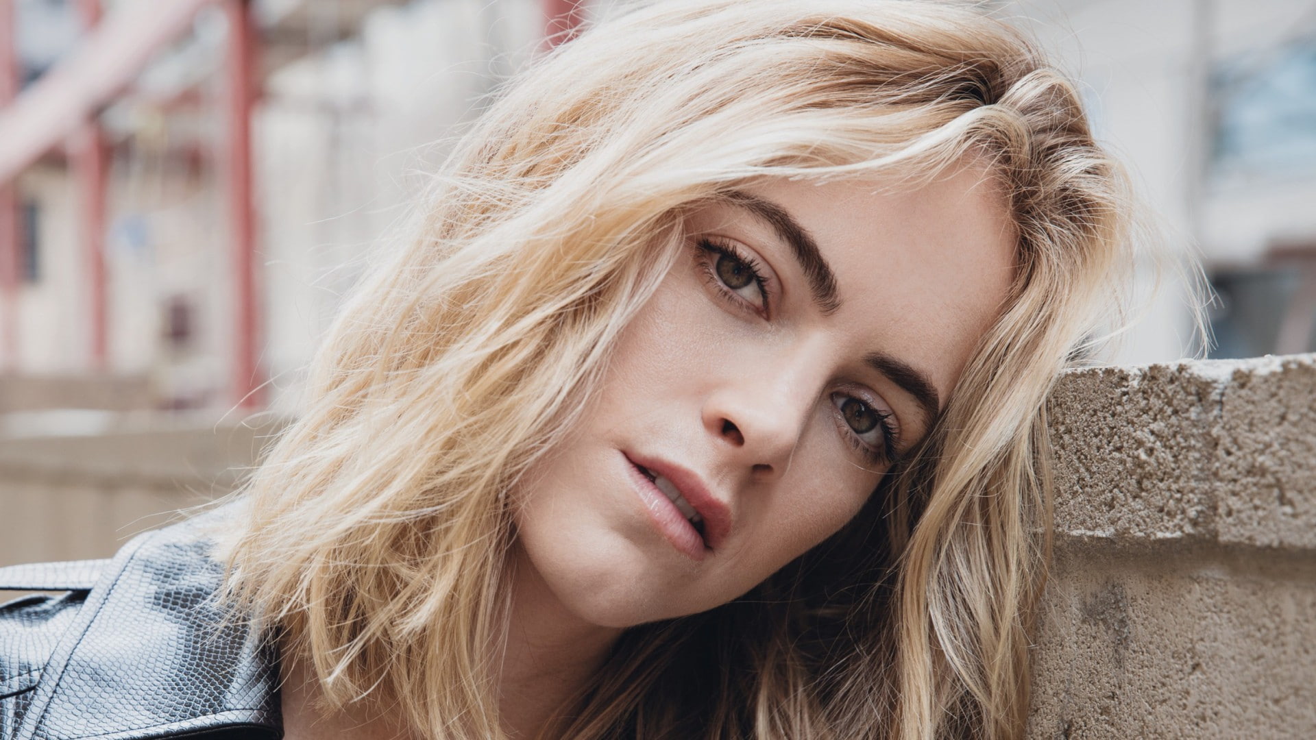 front view, young women, hair, beautiful people, adult, blonde, face, close-up, long hair, NCIS, women, beauty, human face, young adult, model, contemplation, HD Wallpaper