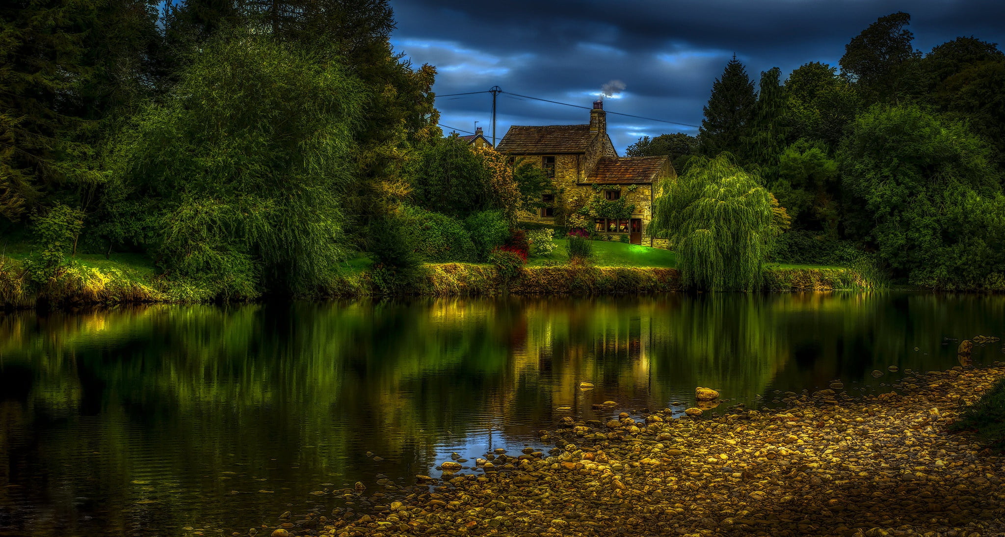 Grassington, England, Craven District, 1080P, HD Wallpaper
