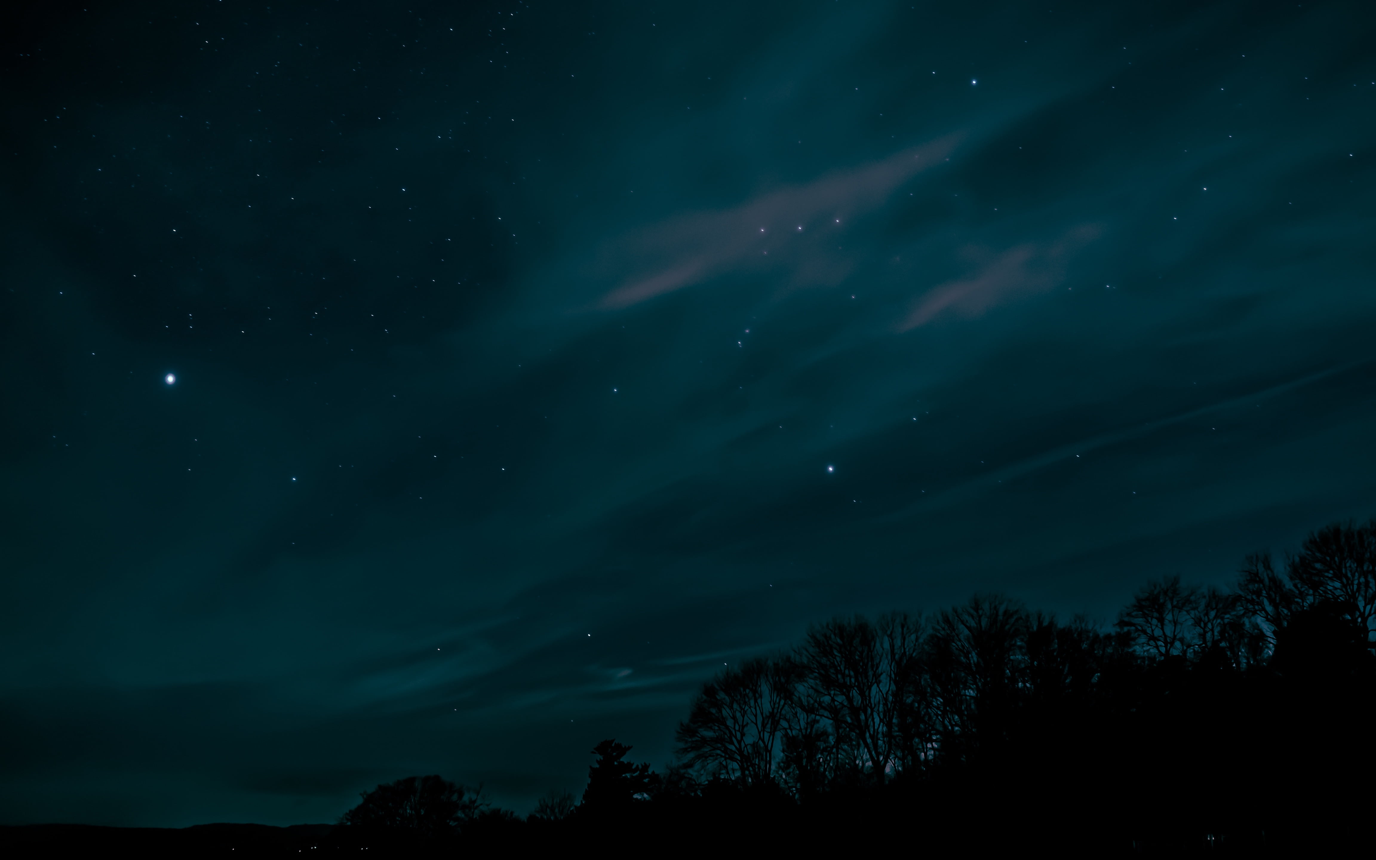 space Exploration, outdoors, tree, exploration, trees, dusk, landscape, black Color, silhouette, backgrounds, beauty In Nature, aurora Borealis, space and astronomy, HD Wallpaper