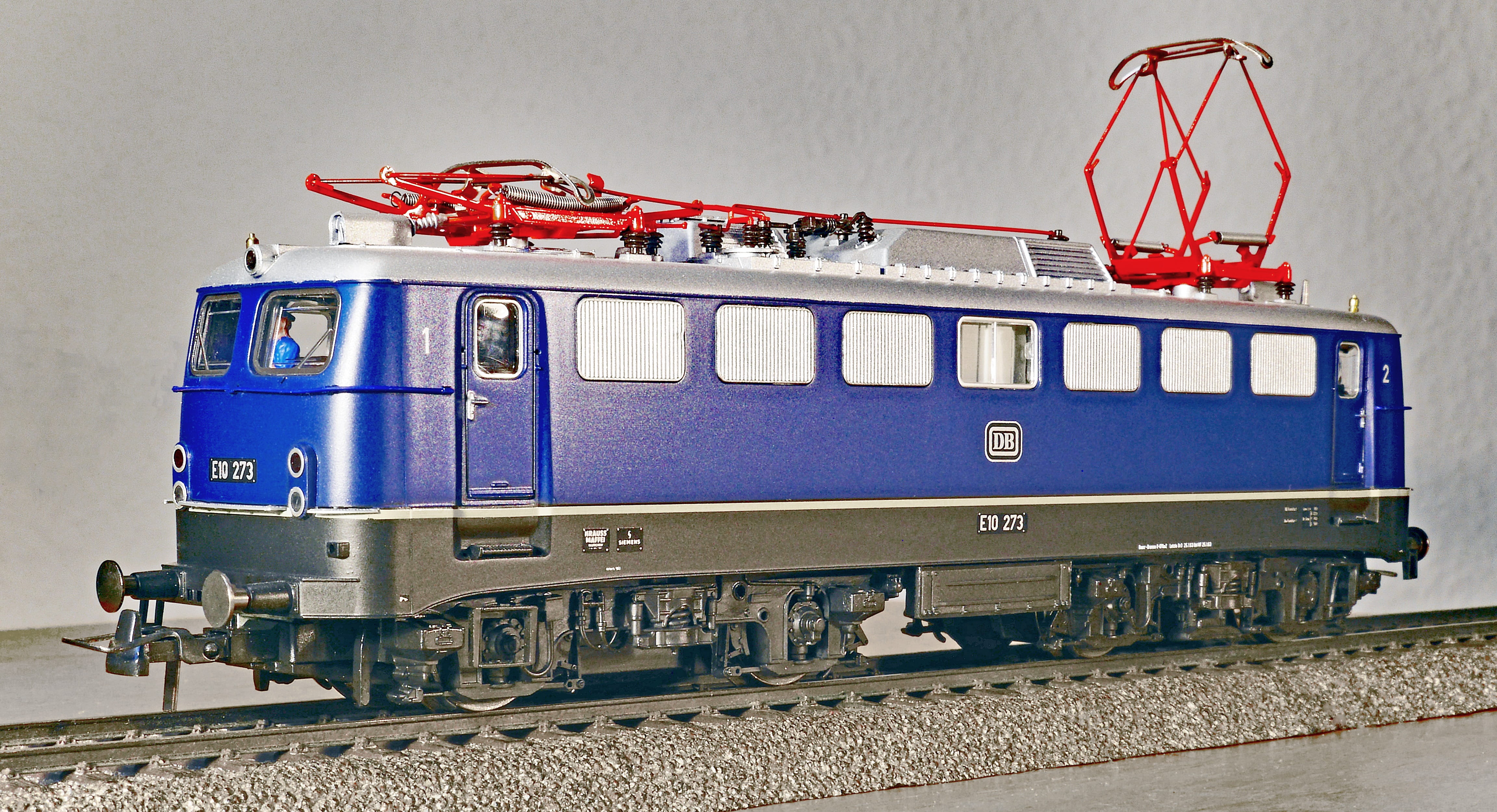 side view, model, e10, mode of transportation, express train, track, transport system, br 110, blue, land vehicle, einheitslok, train, no people, travel, HD Wallpaper