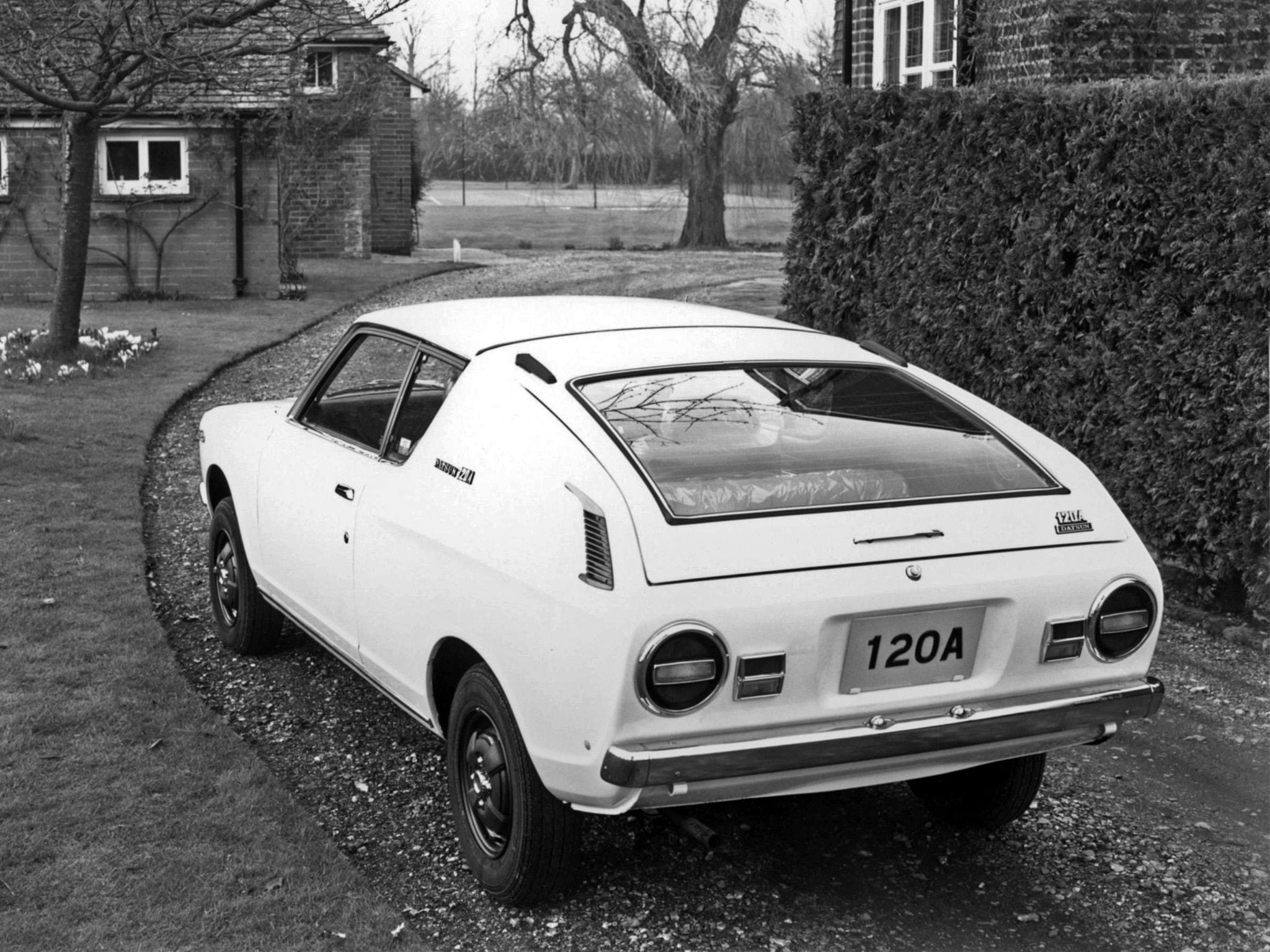 coupe, 1080P, cherry, classic, e10, 1971, 120a, datsun, HD Wallpaper