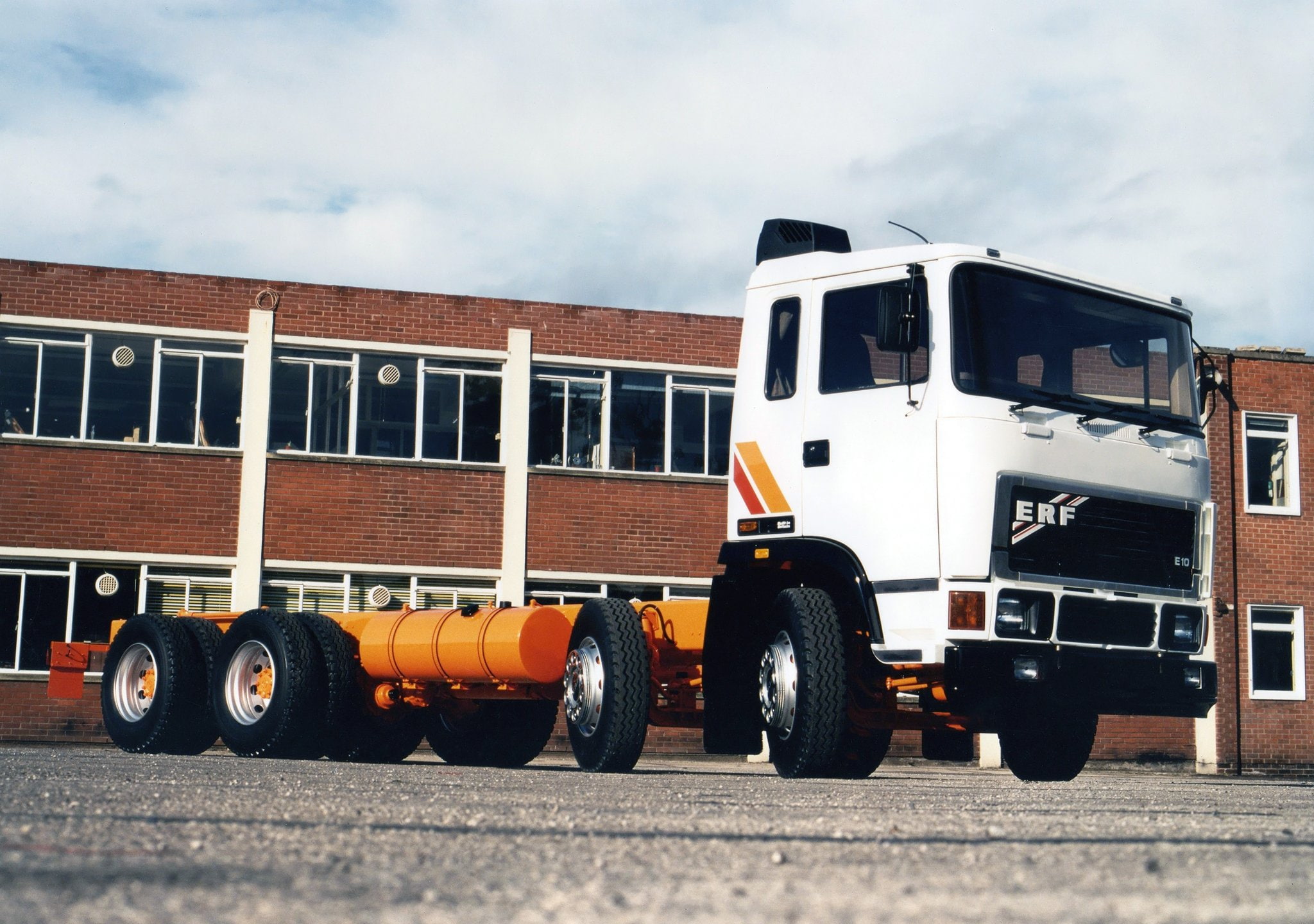 tractor, erf, 1080P, semi, e10, 1990, 8x4, HD Wallpaper