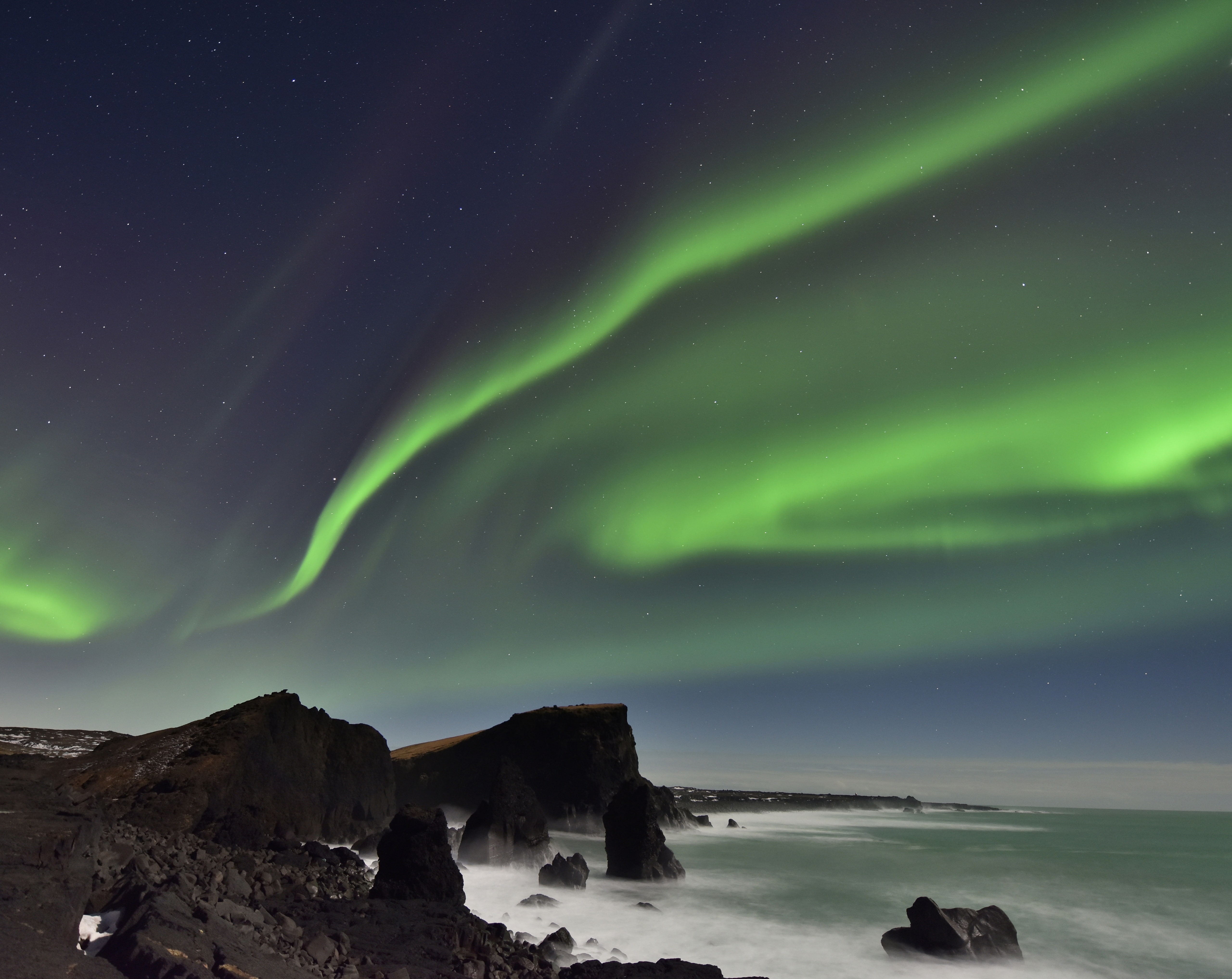 power in nature, Scenery, illuminated, star - space, idyllic, Travel, Photography, greenland, Tour, Adventure, Nature, green color, Northern, Amazing, peninsula, HD Wallpaper