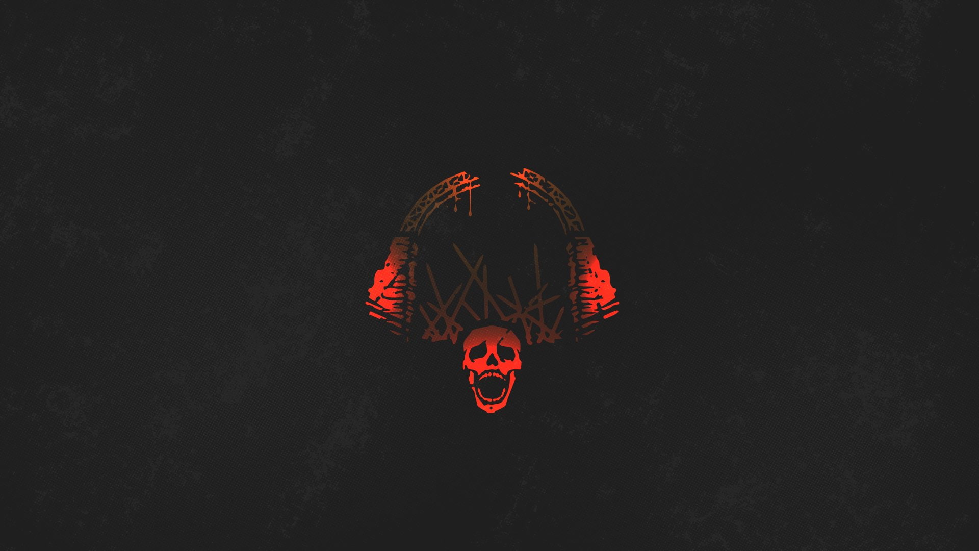 Video Game, Blood Warden (Dead by Daylight), Skull, Dead By Daylight, 1080P, Minimalist, HD Wallpaper