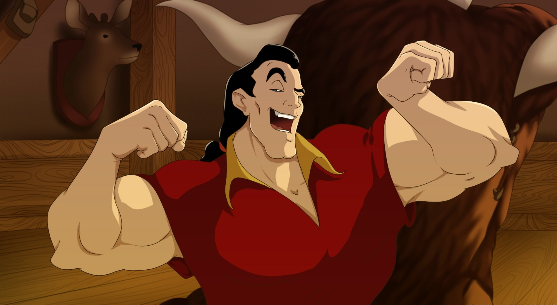 male likeness, 1080P, celebration, red, creativity, still life, disguise, indoors, olddisney, artistic, no people, celebration event, mask - disguise, HD Wallpaper