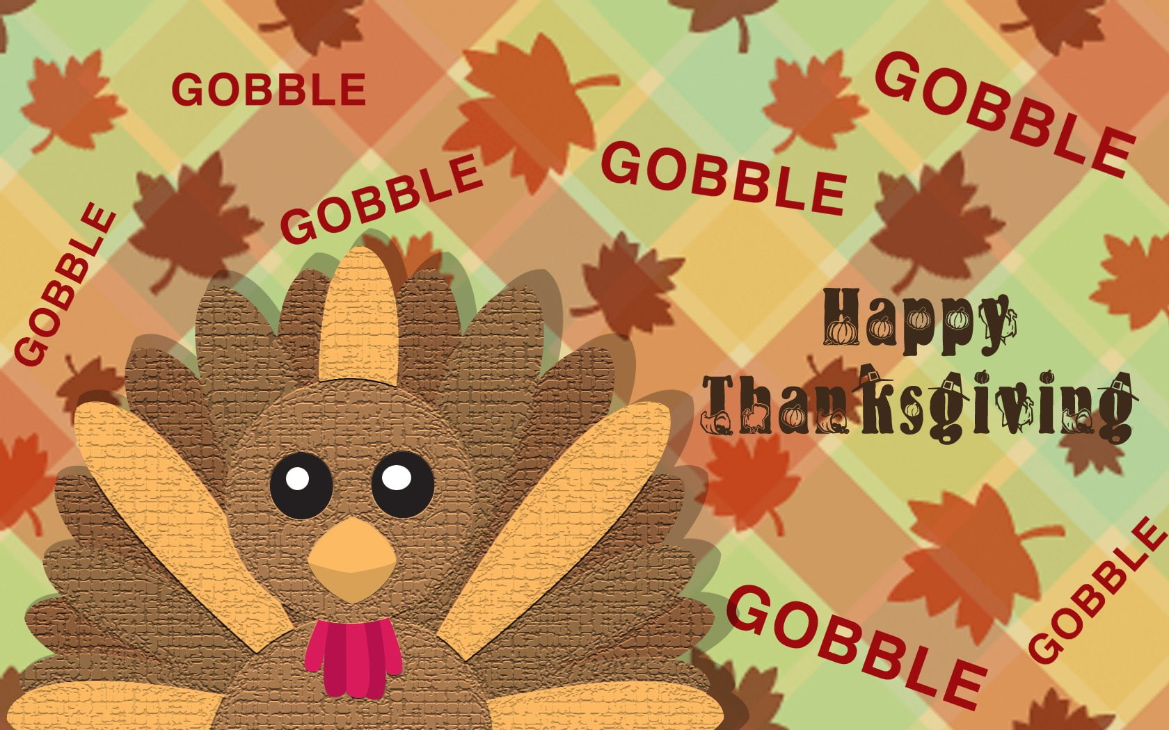 720P, brown, Thanksgiving, Holiday, turkey, graphic, HD Wallpaper