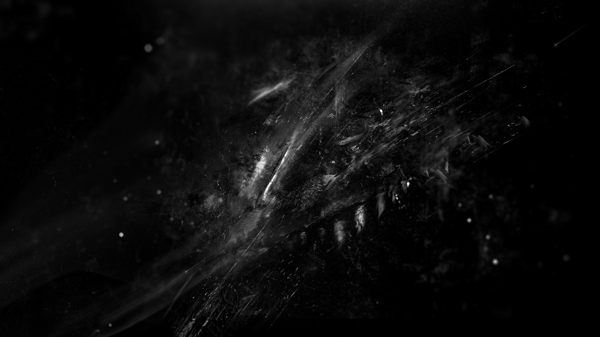 tranquility, spooky, surreal, raindrop, nature, abstract, night, space, full frame, motion, textured, backgrounds, drop, 1080P, outdoors, no people, tree, HD Wallpaper