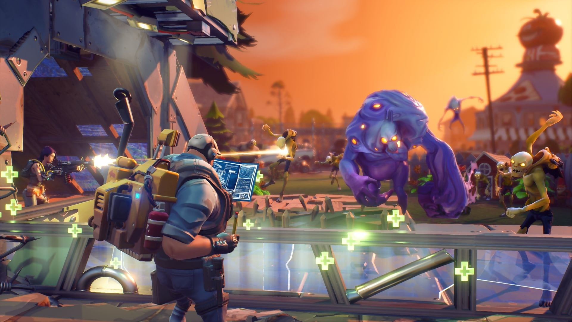 representation, nature, lifestyles, built structure, city, d, illustration, 1080P, Fortnite, illuminated, Gamer, night, building exterior, adult, architecture, HD Wallpaper