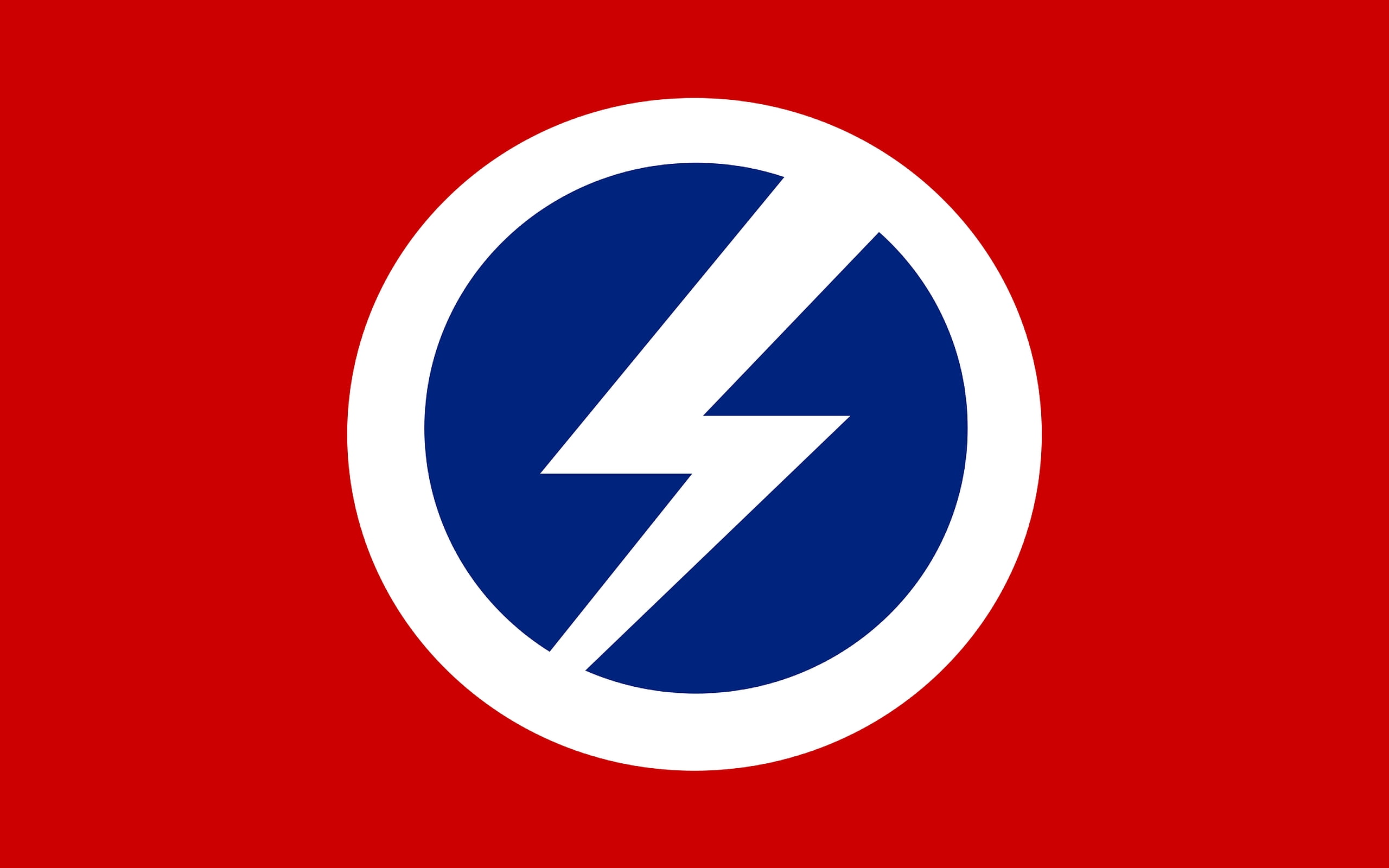 Flag Of The British Union Of Fascists, Flags, 2K, HD Wallpaper