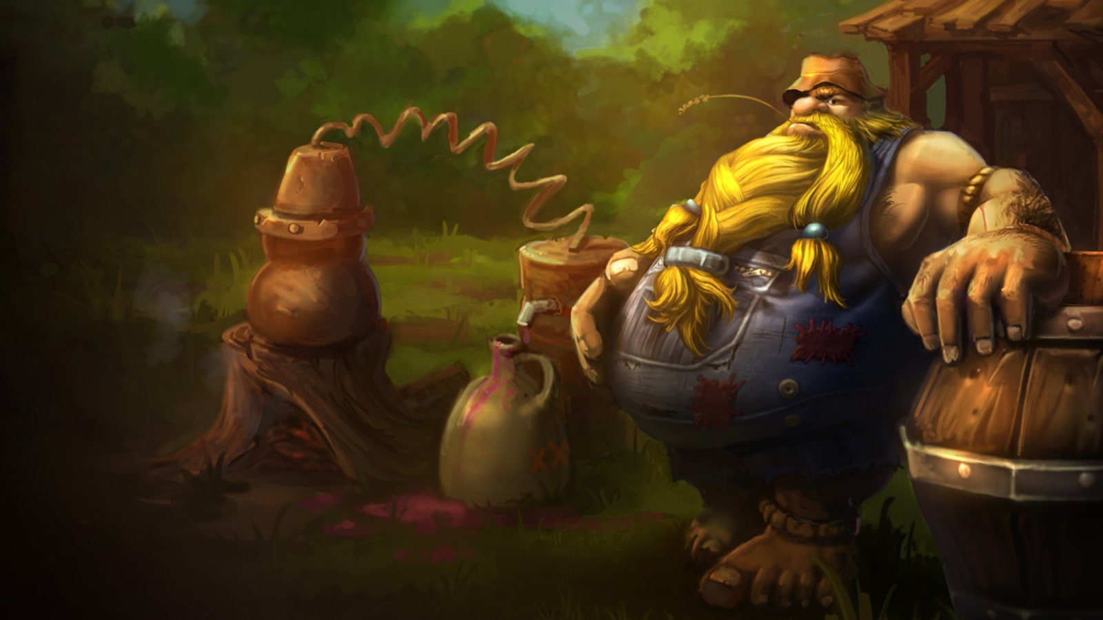 gragas, hillbilly, 720P, HD Wallpaper