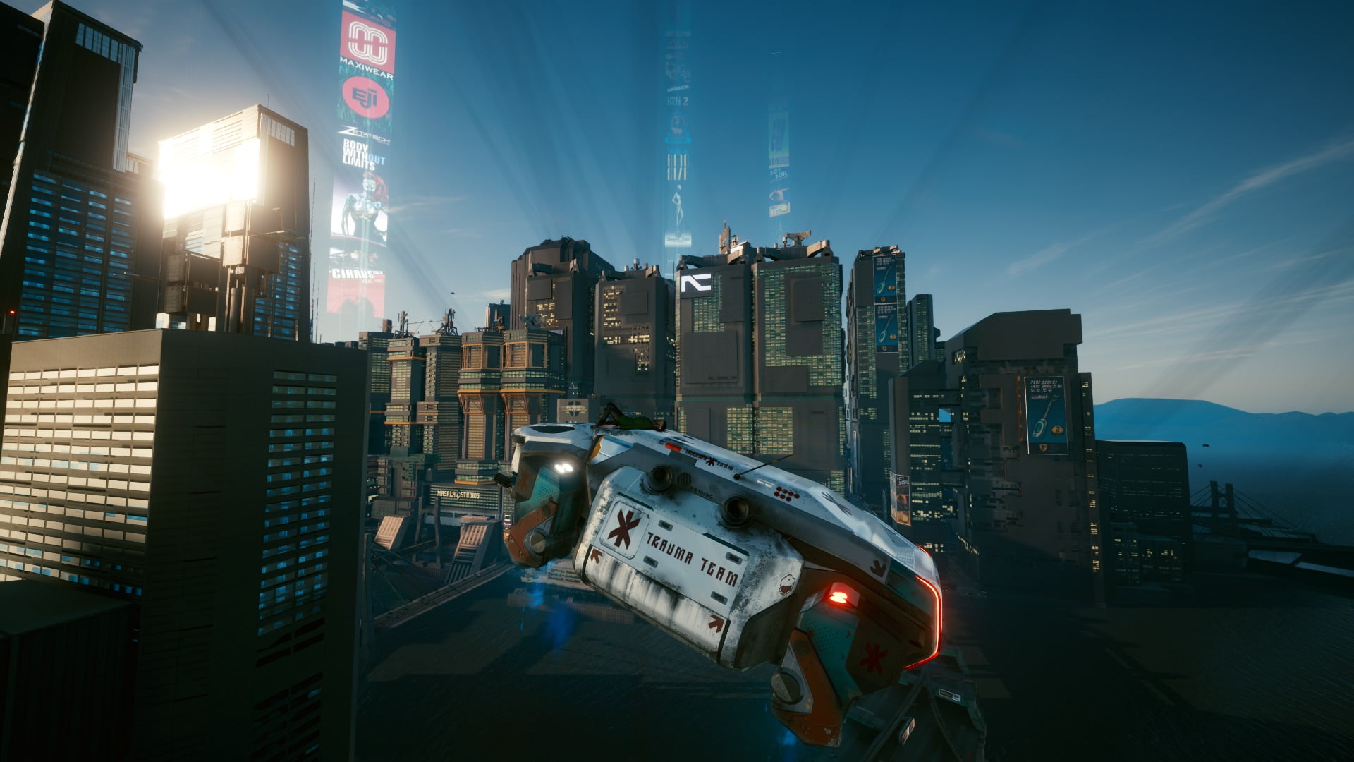 1080P, cyber city, Cyberpunk 2077, HD Wallpaper
