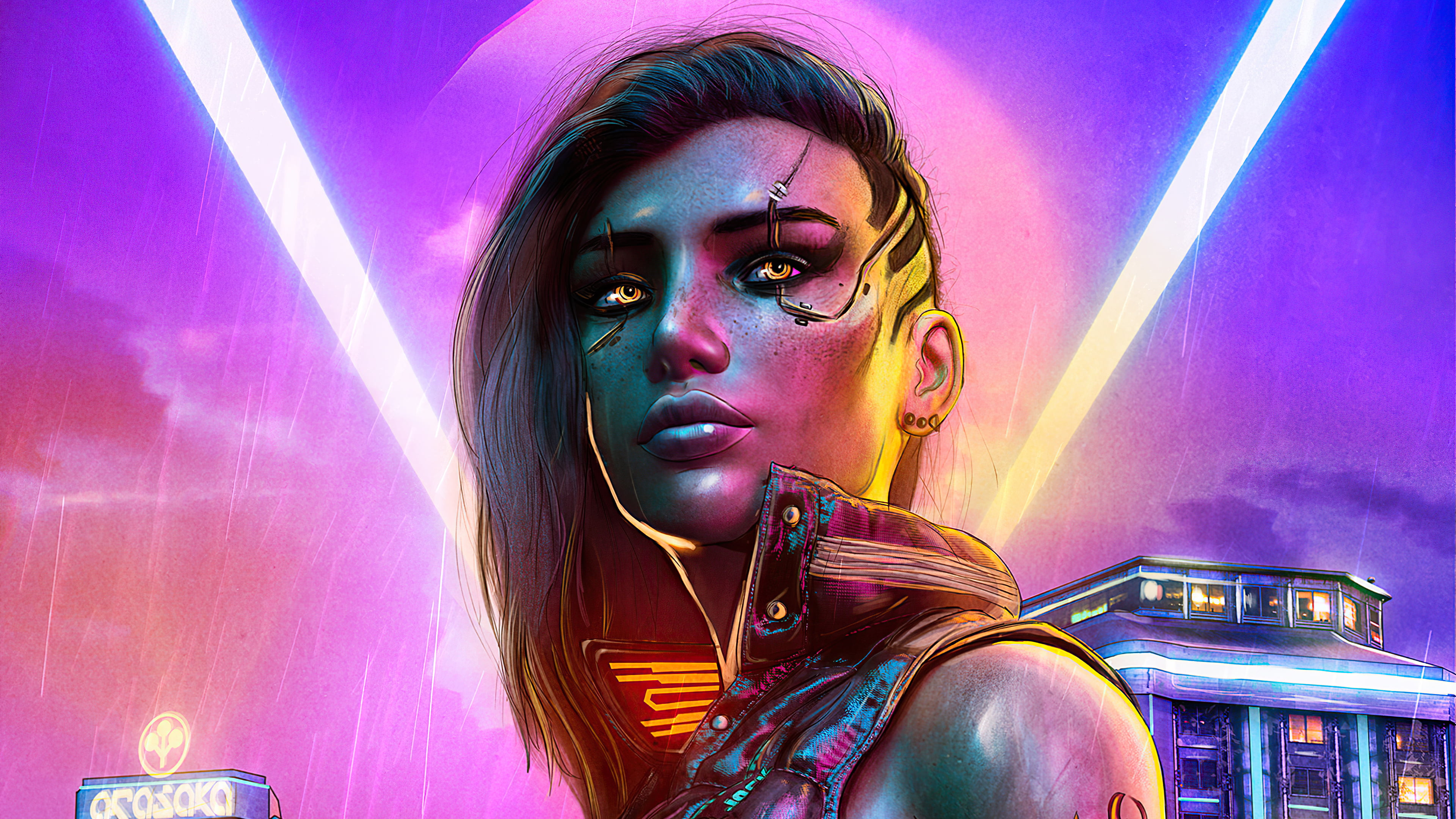 Cyberpunk 2077, 4K, cyberpunk, 4K, ArtStation, HD Wallpaper