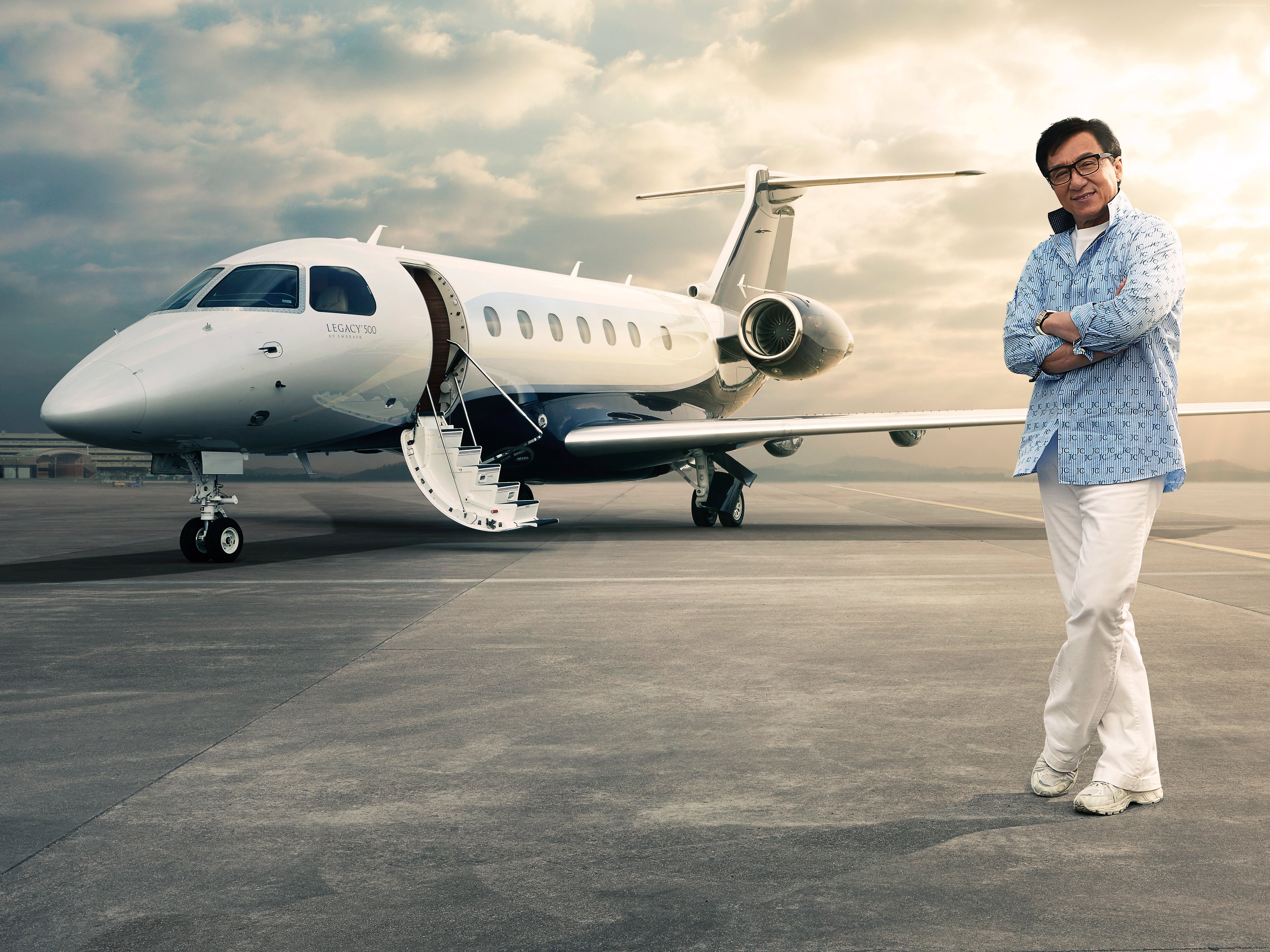 Jackie Chan, 4K, 4k, photo, HD Wallpaper