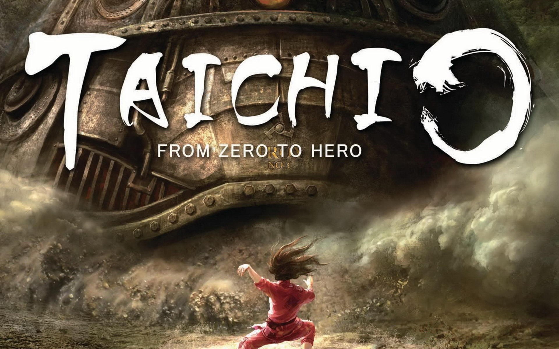 girls, land, offspring, digital art, full length, people, motion, women, childhood, western script, digital composite, kung fu, child, Tai Chi Zero, nature, HD Wallpaper