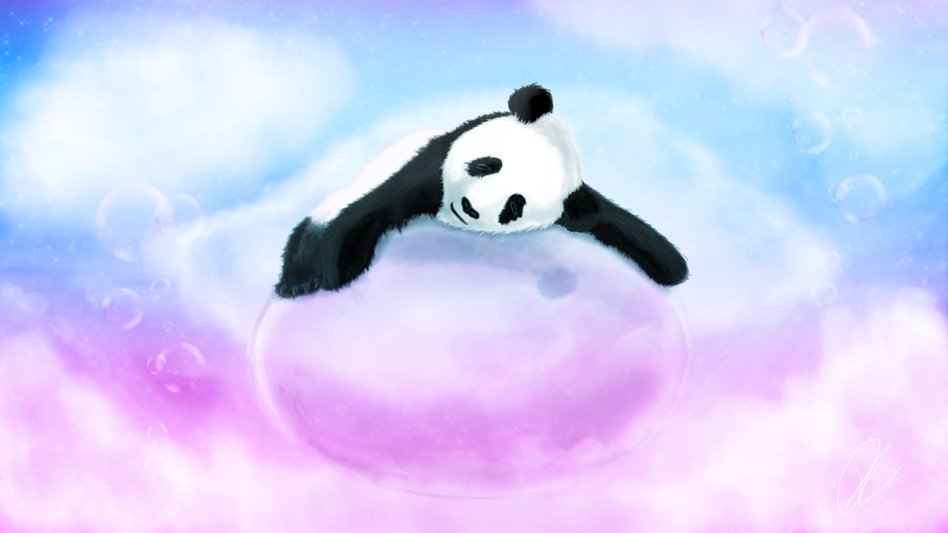 Panda, endangered species, outdoors, panda - animal, toy, ball, sky, playing, soccer, fun, happiness, snow, abstract, animal wildlife, winter, animal representation, HD Wallpaper
