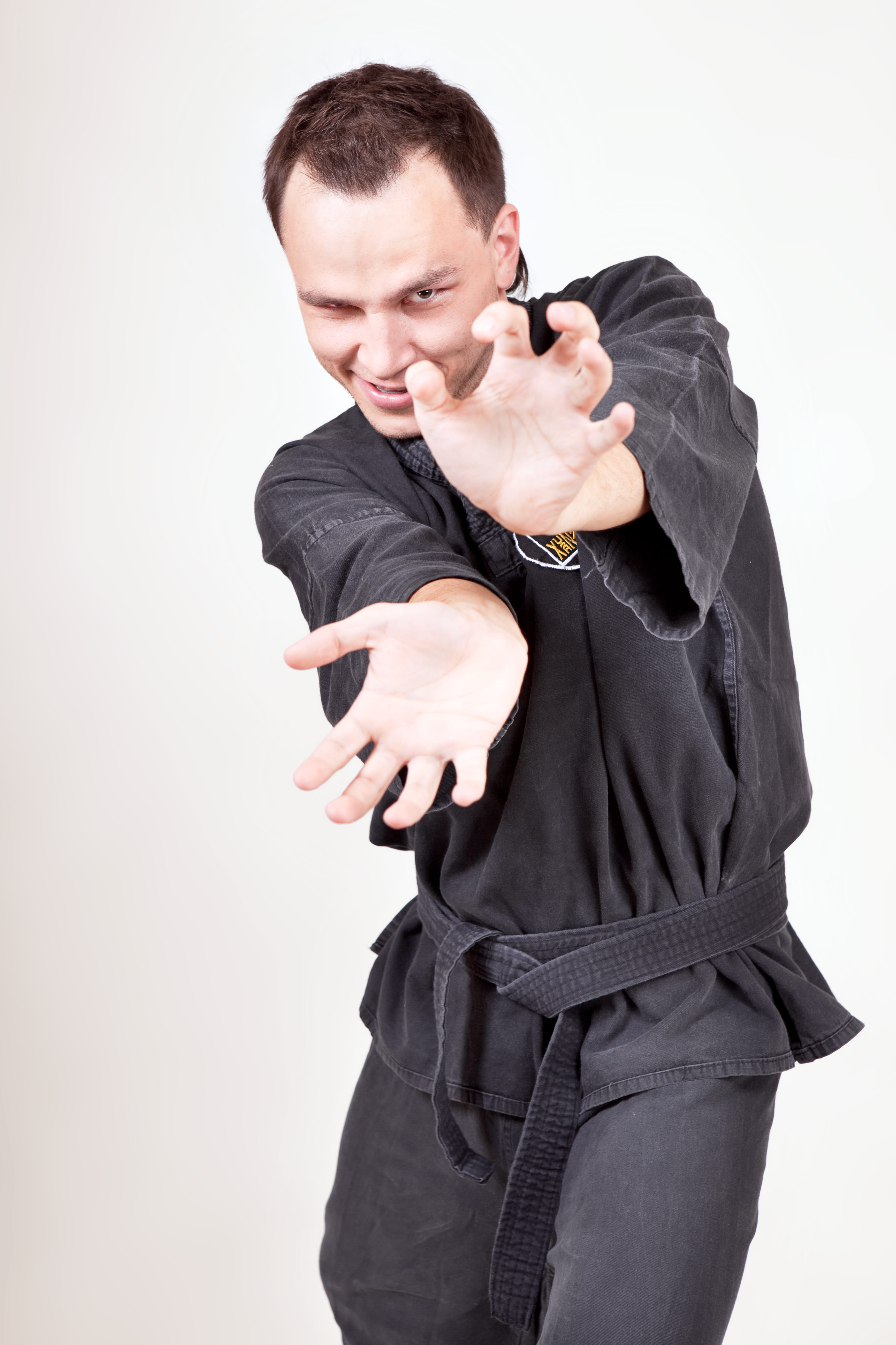 lifestyles, studio shot, three quarter length, communication, one person, indoors, technology, man, young men, fighter, cut out, males, young adult, con2011, Phone HD Wallpaper