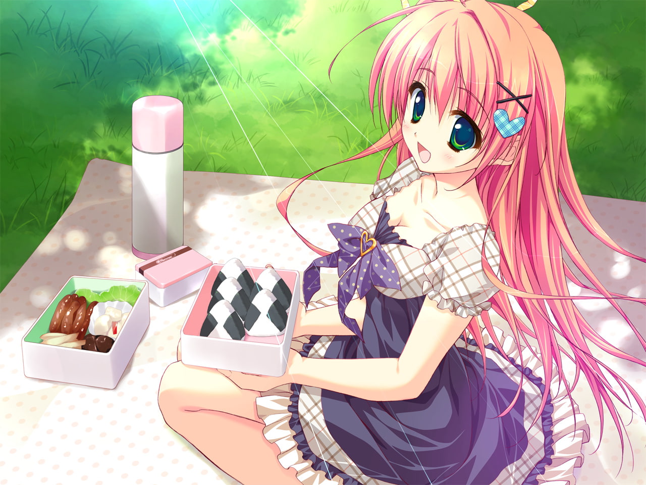 720P, Ui Nakatsugawa, Hoshizora e Kakaru Hashi, Anime, HD Wallpaper