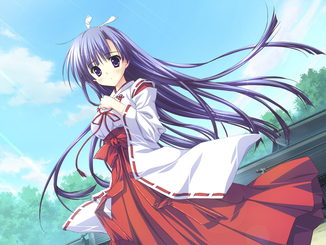 720P, Hoshizora e Kakaru Hashi, Anime, Madoka Kōmoto, HD Wallpaper