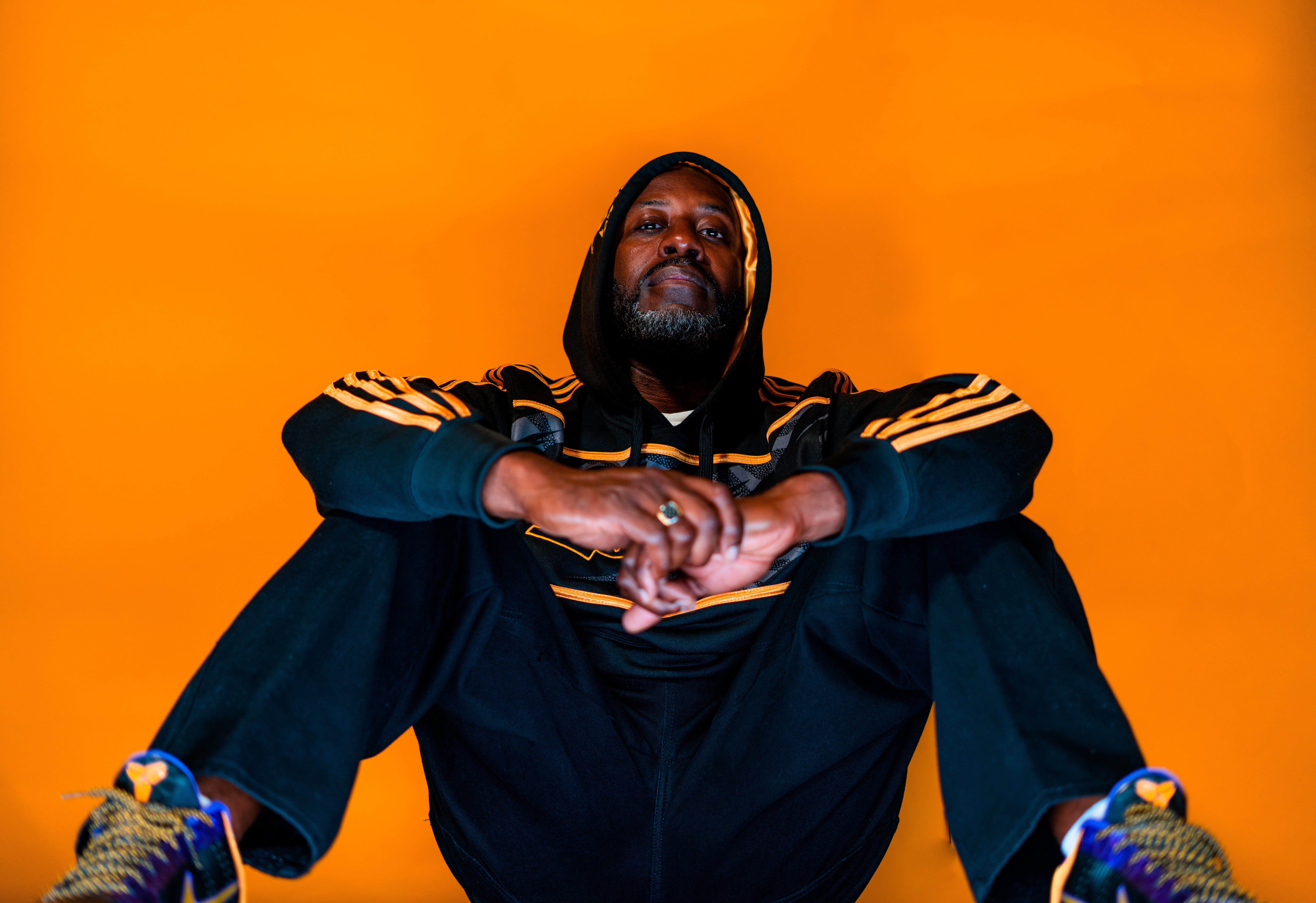 sport, sport suit, Adidas, Human, African American, tracksuit, CROs, People, crawfish, 8K, sneakers, HD Wallpaper