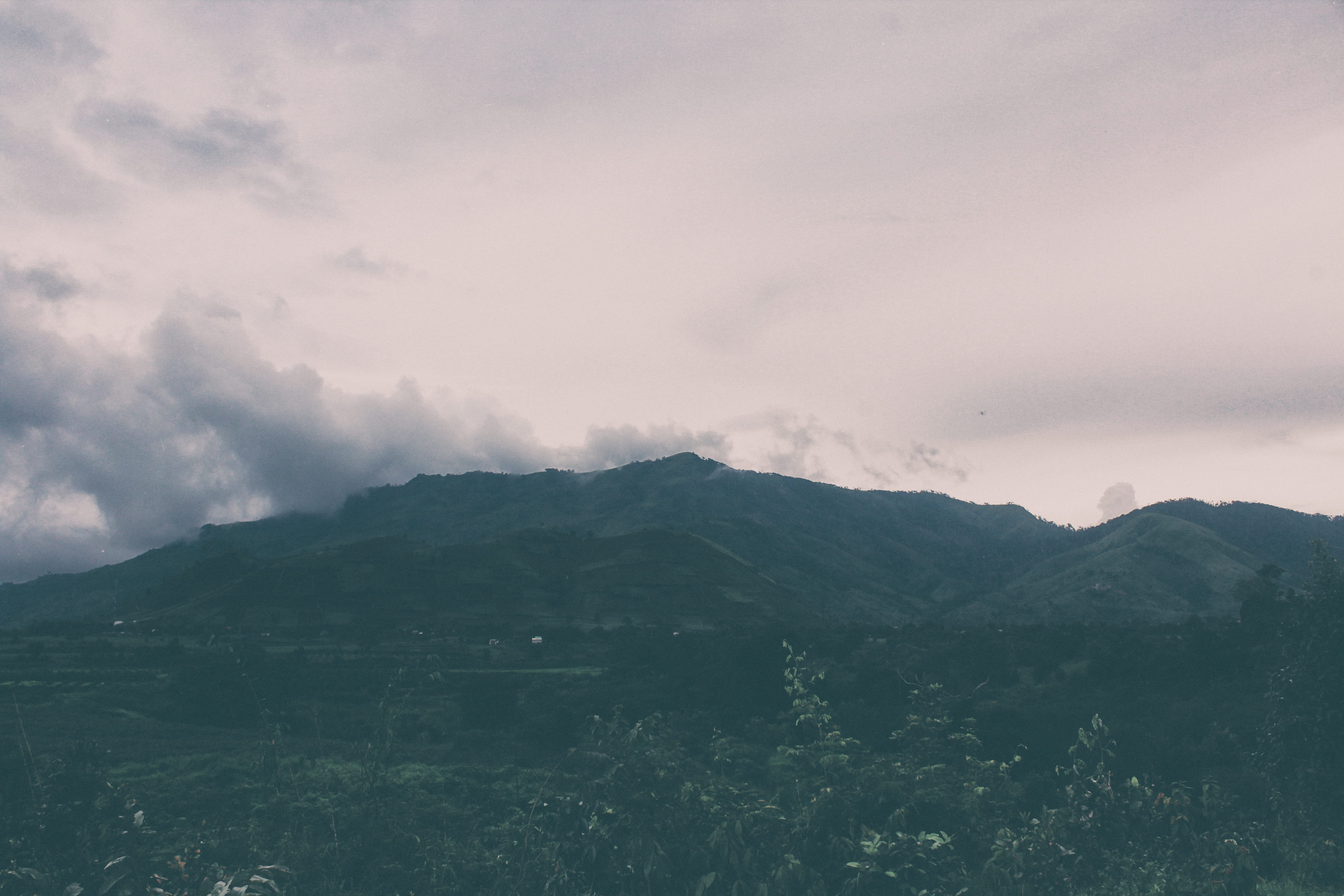 mountain, sky, landscape, scenery, mountain peak, tranquil scene, no people, dark, nature, rain, environment, tranquility, beauty in nature, majestic, cloud - sky, HD Wallpaper