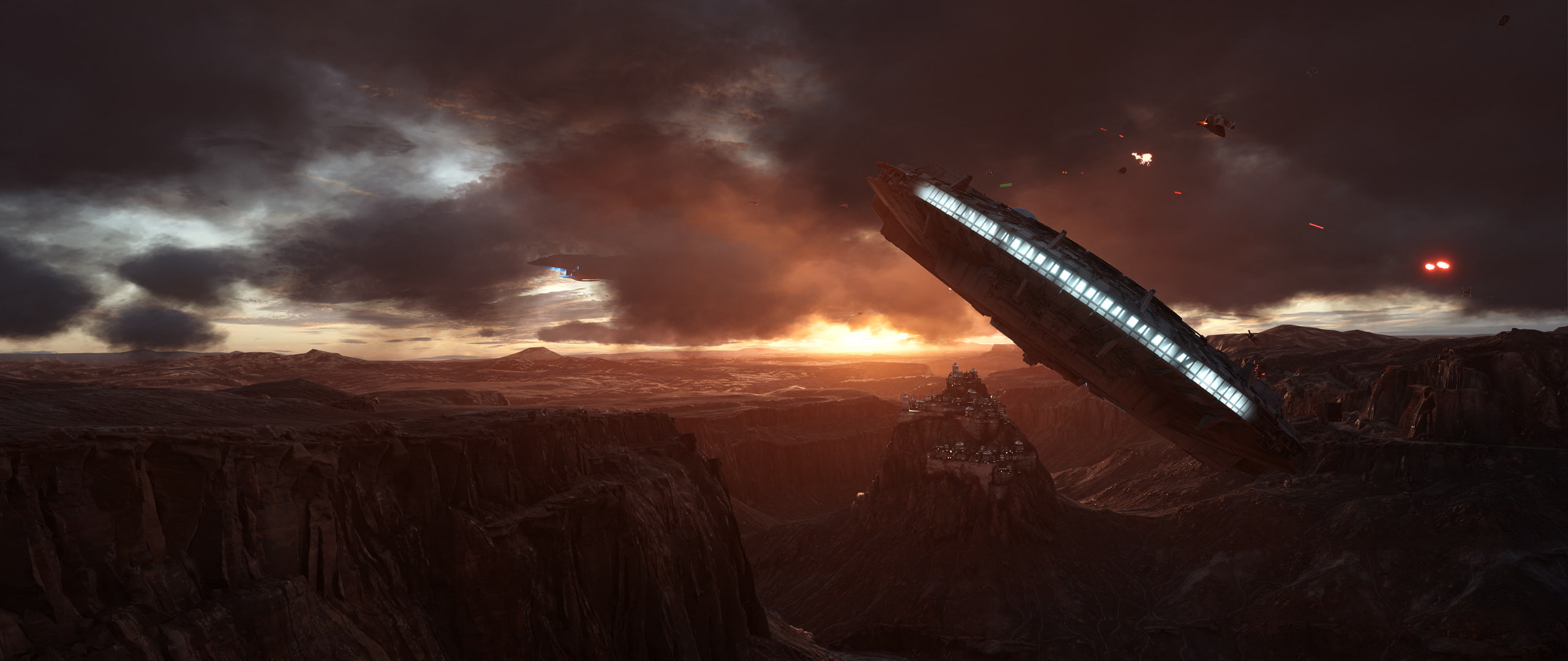 sci-fi, star, futuristic, 2K, action, 1swbattlefront, wars, shooter, fighting, battlefront, HD Wallpaper