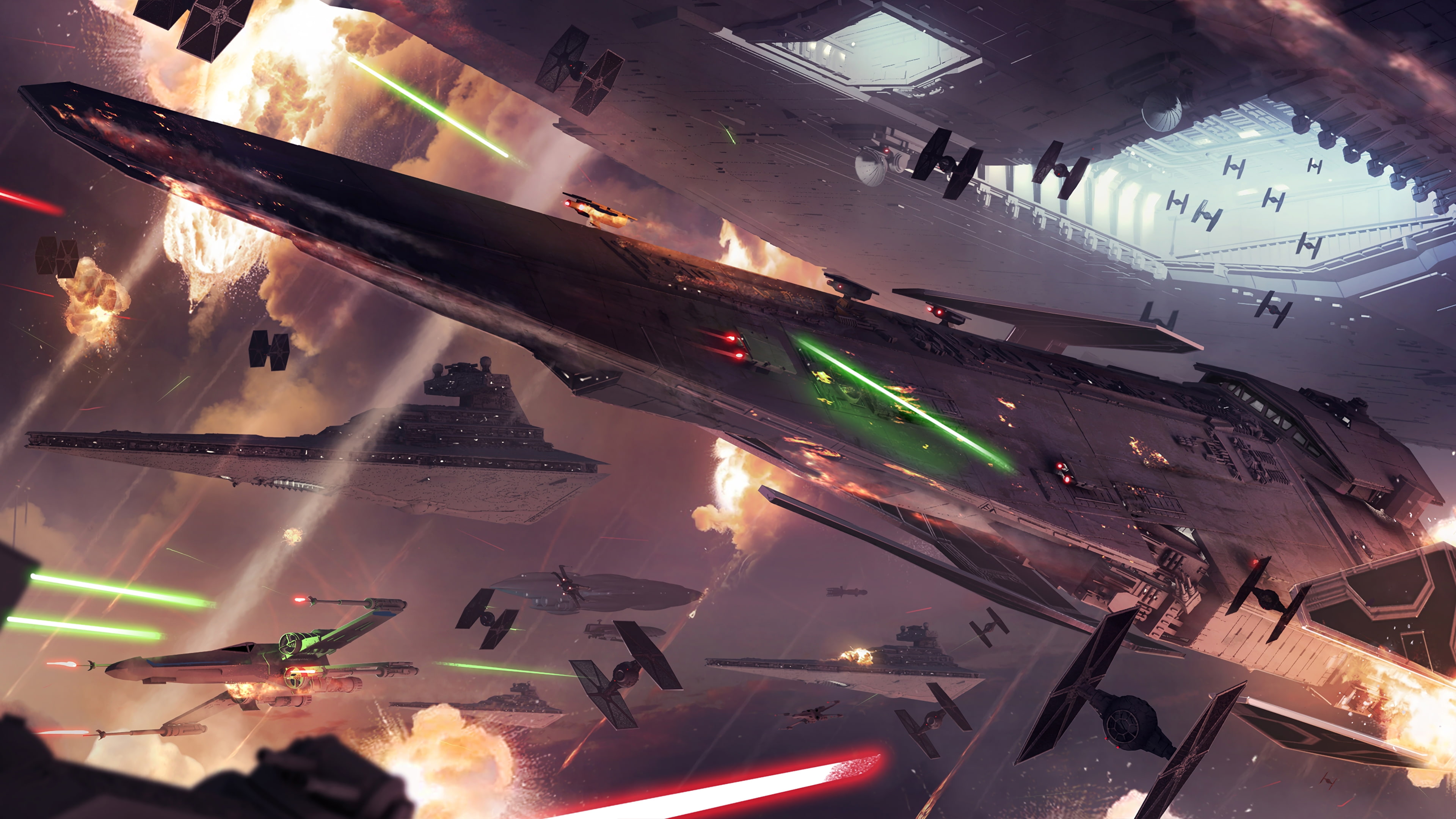 shooter, star, wars, 4K, 1swbattlefront, action, sci-fi, fighting, battlefront, futuristic, HD Wallpaper
