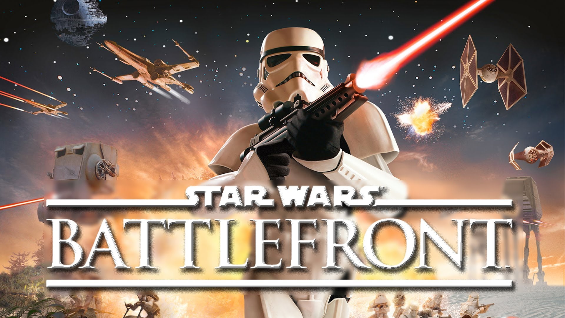 action, shooter, fps, tps, 1swbattlefront, wars, battlefront, star, fighting, sci-fi, 1080P, HD Wallpaper
