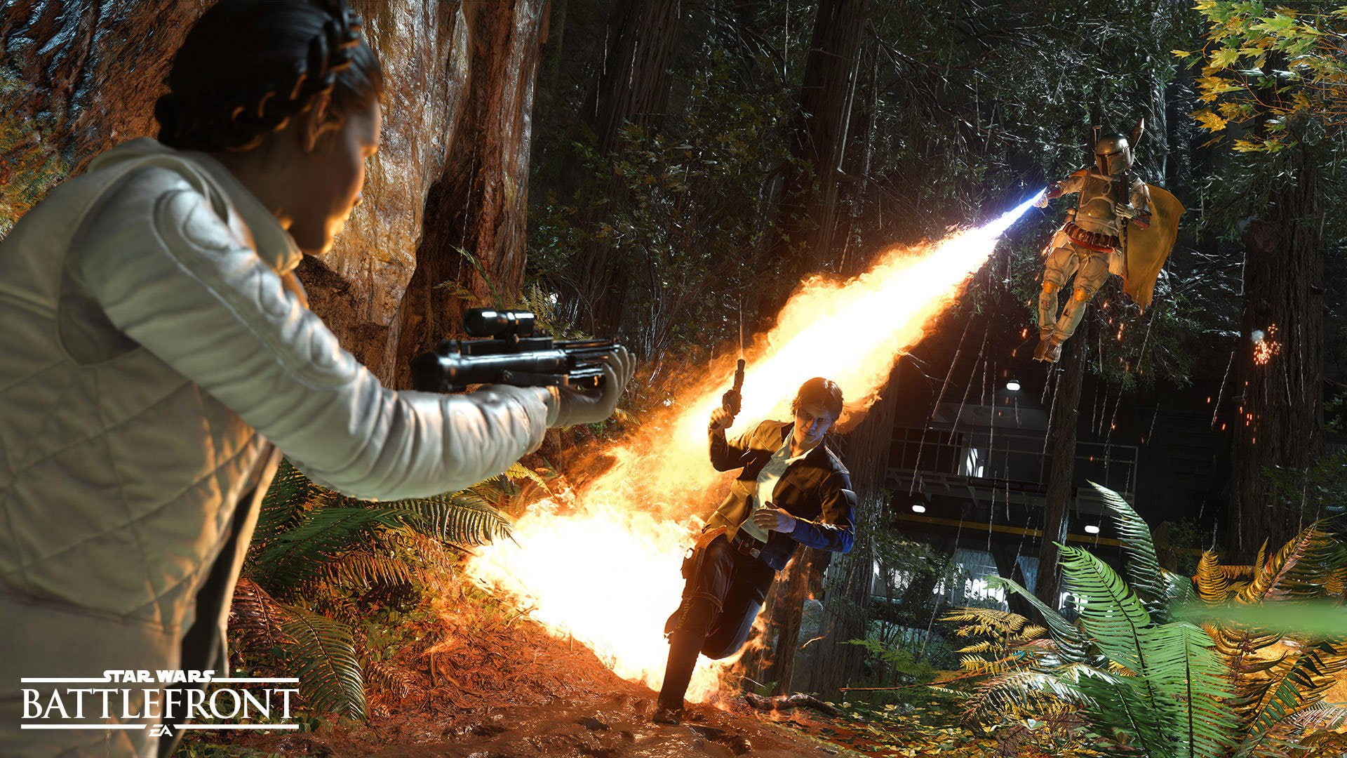 fighting, sci-fi, 1swbattlefront, futuristic, shooter, battlefront, 1080P, star, wars, action, HD Wallpaper