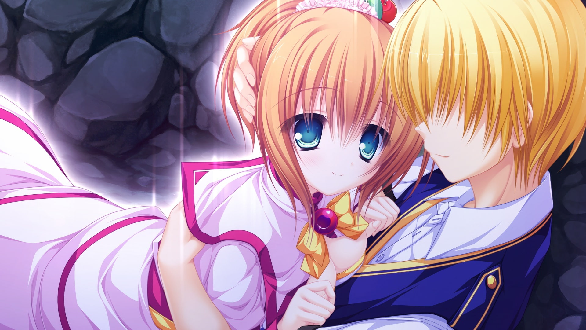 date, guy, meeting, anime, two, 1080P, girl, HD Wallpaper